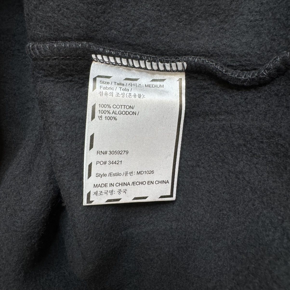 Who Decides War Who decides war stained glass hoodie SIZE MEDIUM Size US M / EU 48-50 / 2 - 6 Thumbnail