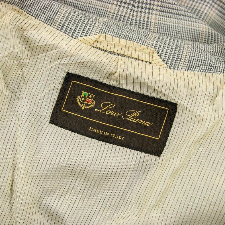 Loro Piana LORO PIANA Full-length wool dress code single west Size 52L - 8 Thumbnail