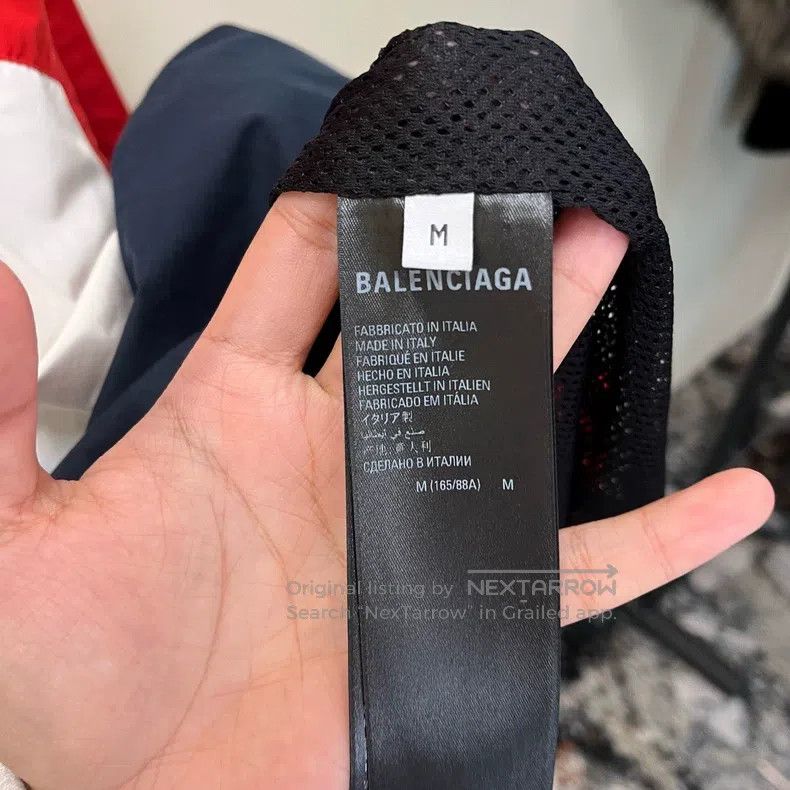 Balenciaga Balenciaga Color Block Windbreaker Jacket Size US M / EU 48-50 / 2 - 7 Thumbnail