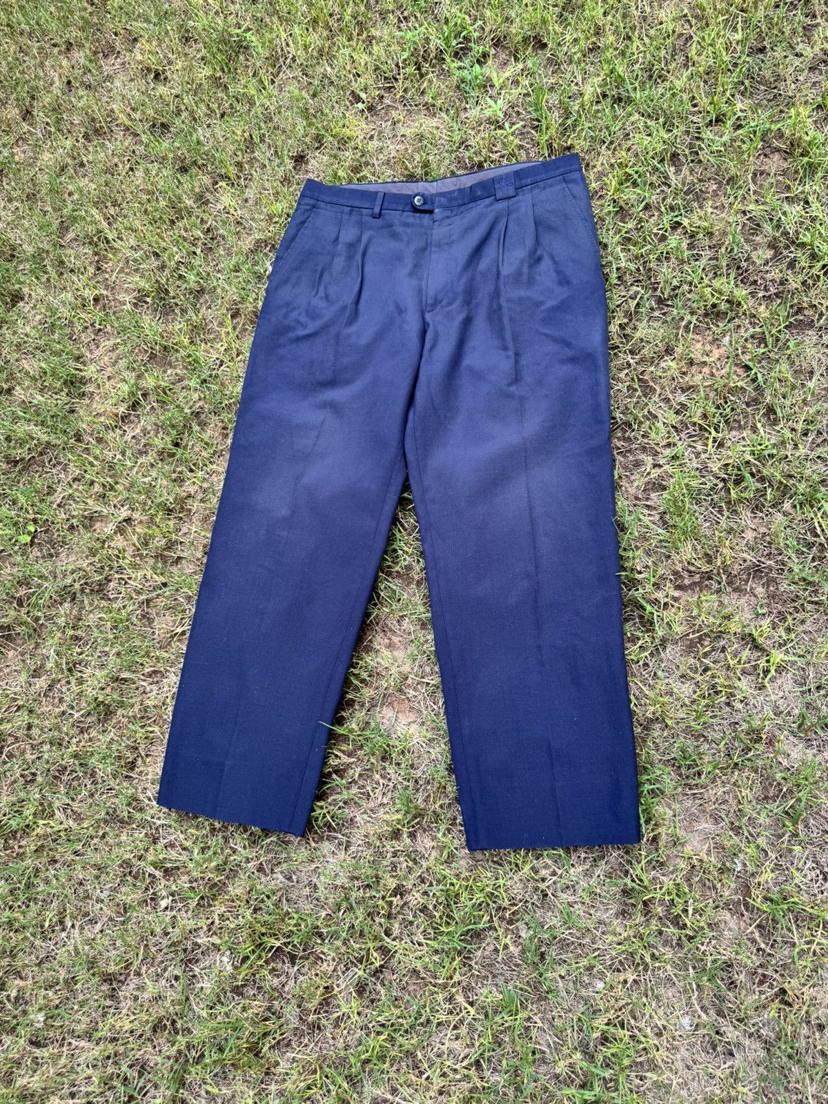 Burberry Burberry London pleated trousers Pants Mens Size US 44 / EU 60 - 2 Thumbnail