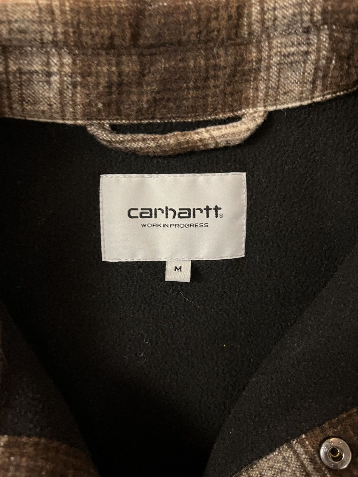 Carhartt Wip Carhartt WIP Brown Plaid Shirt Jacket Size US M / EU 48-50 / 2 - 3 Thumbnail