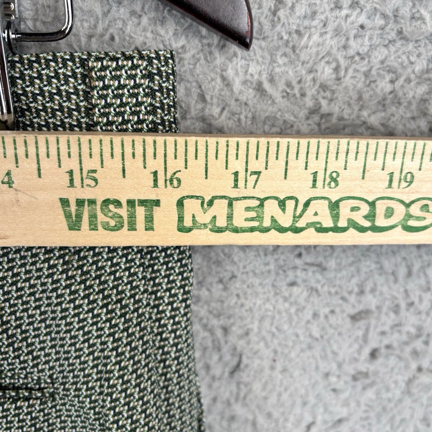 Blair VINTAGE NOS John Blair Polyester Pants Mens 32x28 Spruce Green Disco 60s 70s USA Size US 32 / EU 48 - 6 Thumbnail