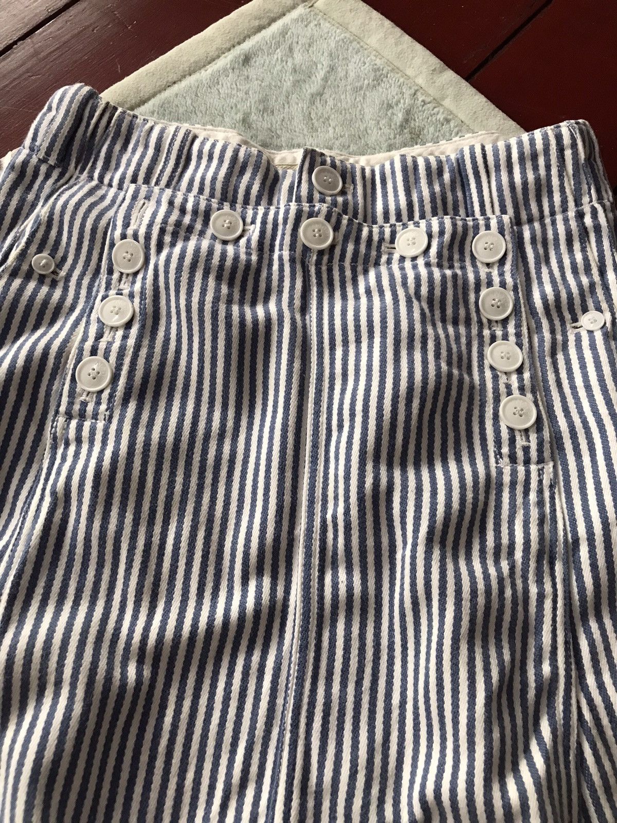 Issey Miyake × Ne-Net Rare Ne-Net Hickory Unique Pants Size 30" / US 8 / IT 44 - 5 Thumbnail