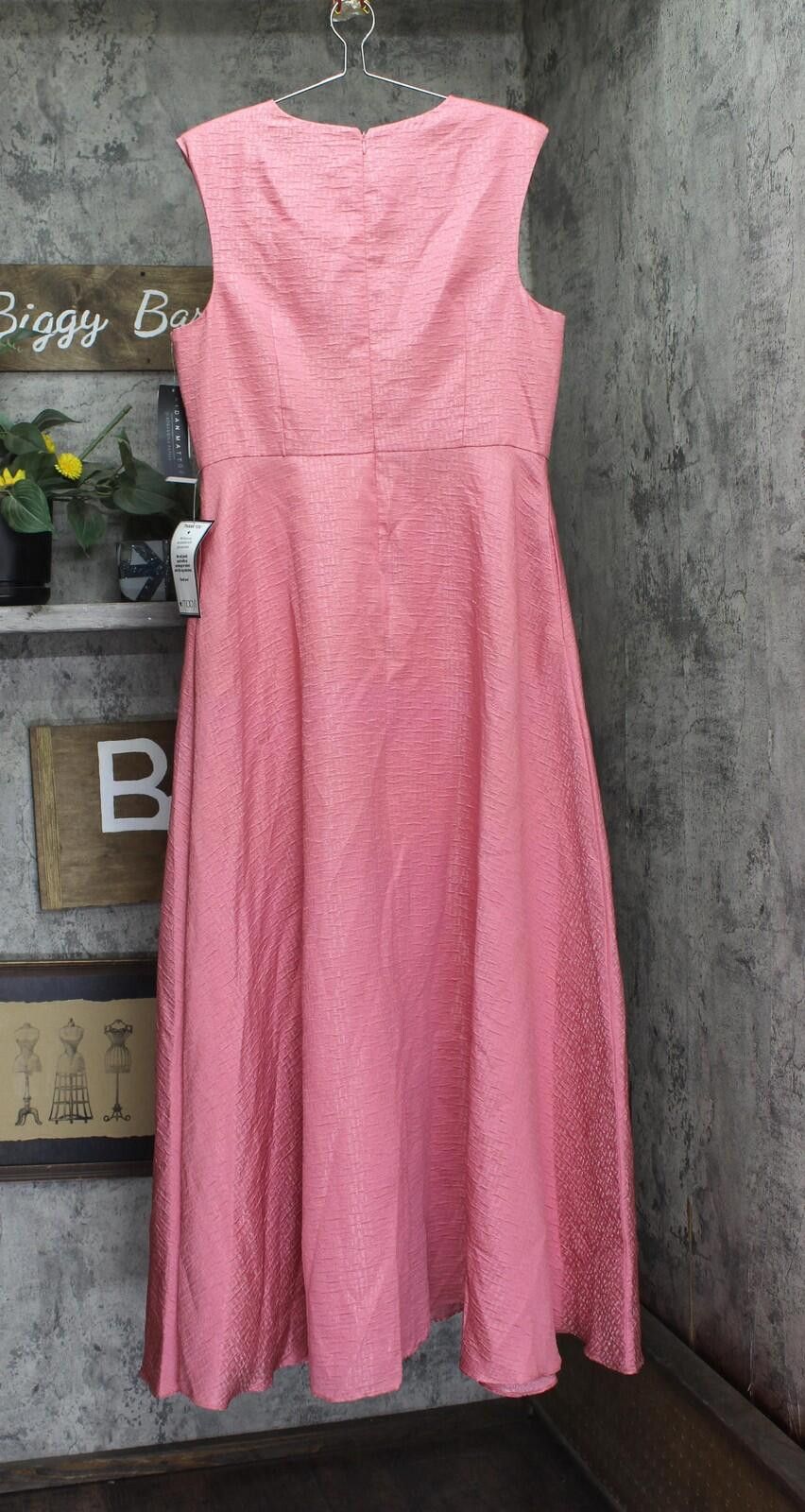 Other Aidan Mattox By Adrianna Papell Dress Summer Rose Pink 16 Size XXL / US 16-18 / IT 52-54 - 2 Thumbnail