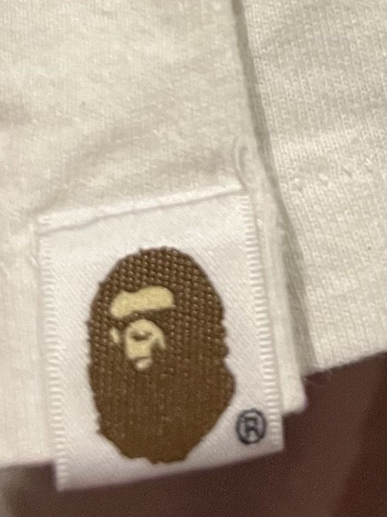 Bape Bape camo logo tee shirt Size US M / EU 48-50 / 2 - 5 Thumbnail