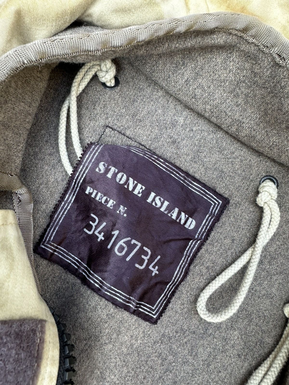 Stone Island × Vintage Stone Island Jacket Vintage 1992 Raso Gommato Size US L / EU 52-54 / 3 - 8 Thumbnail
