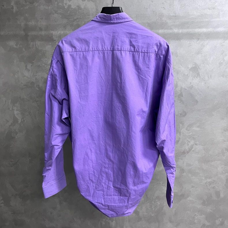 Balenciaga Balenciaga size 39 Purple Solid Color Embroidered Brand Lo Size US S / EU 44-46 / 1 - 2 Thumbnail