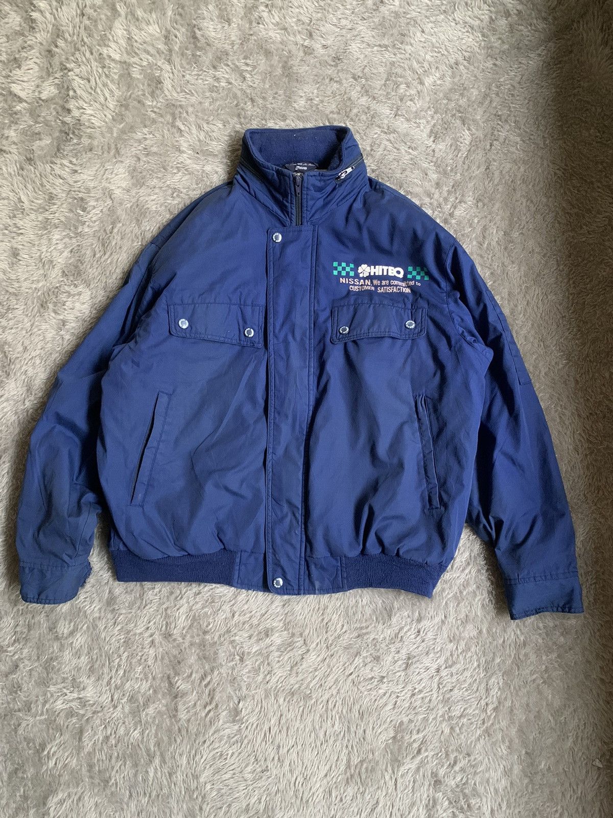 Gear for Sports × Japanese Brand Vintage Nissan Hiteq Bomber Racing Jacket Size US XL / EU 56 / 4 - 1 Thumbnail