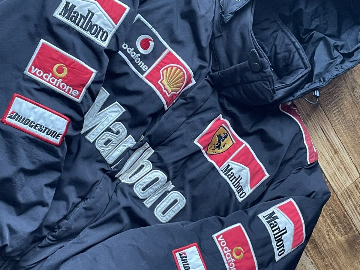 Ferrari 🔥FERARRI PUFFER Racing, Vintage, Down jacket, Marlboro. Size US XXL / EU 58 / 5 - 4 Thumbnail