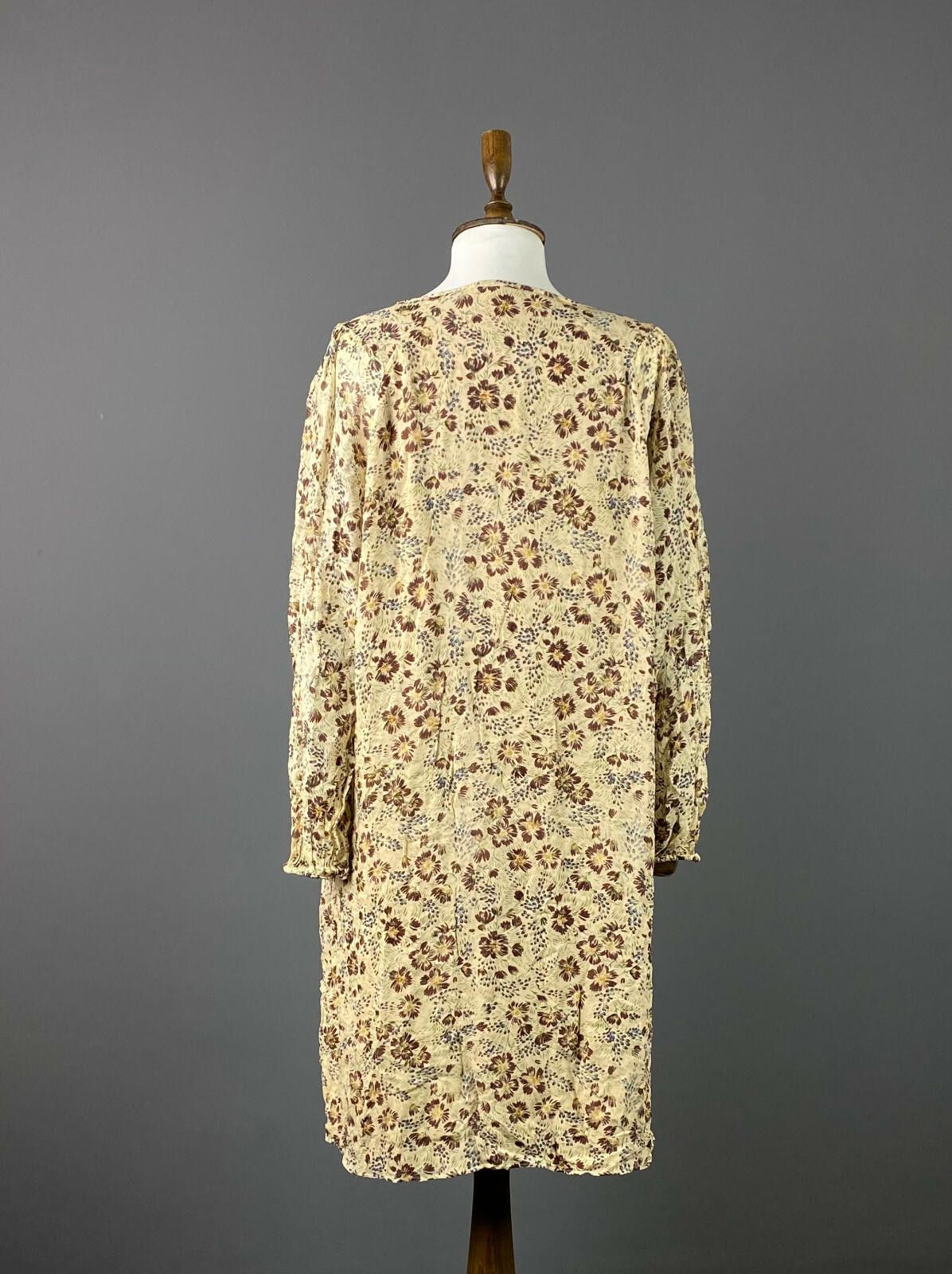 Designer Ladies Luisa Cerano Floral Relaxed Tunic Midi Dress Size 14 Size XL / US 12-14 / IT 48-50 - 5 Thumbnail