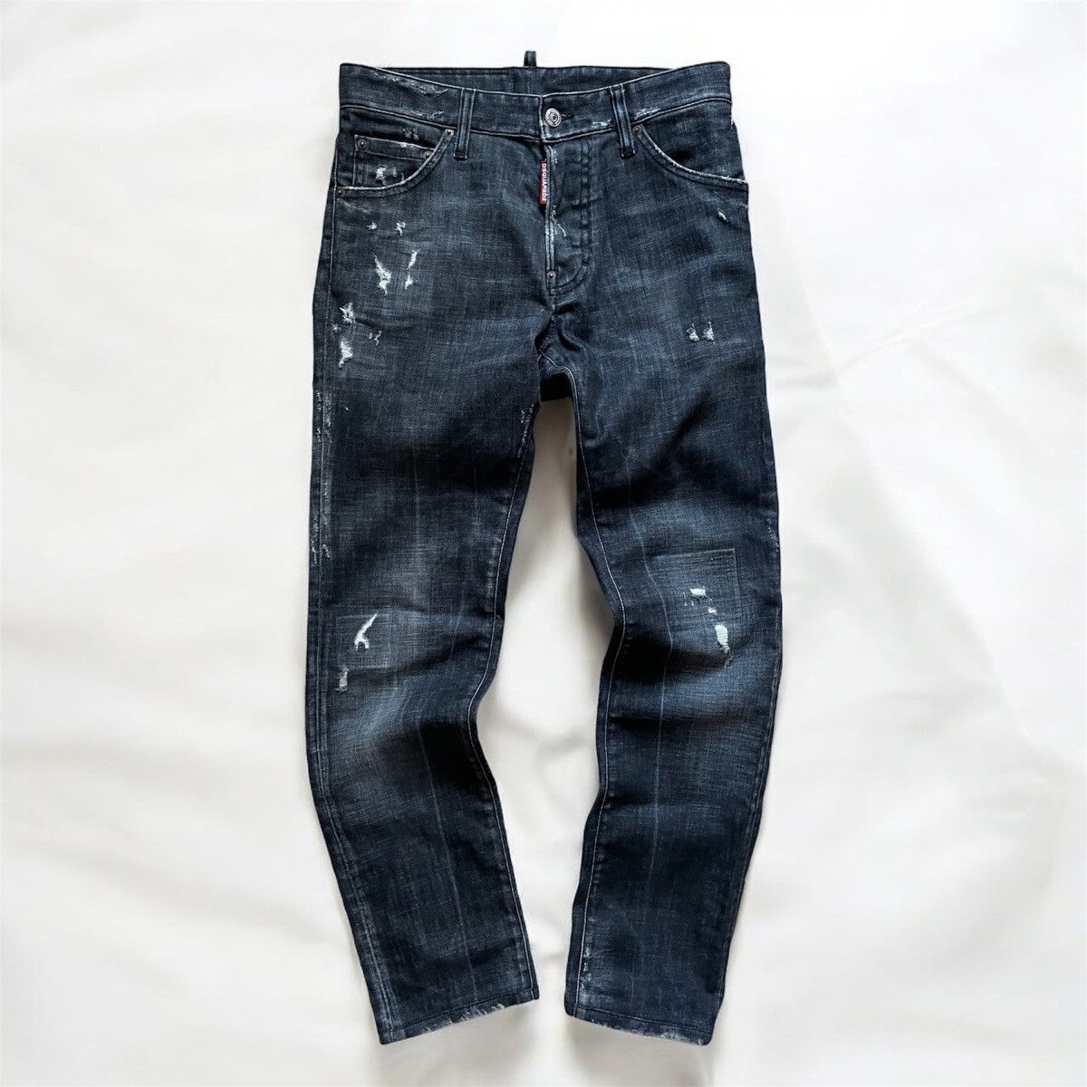 Dsquared2 × Japanese Brand × Vintage DSQUARED2 BLACK JEANS Size US 30 / EU 46 - 1 Thumbnail