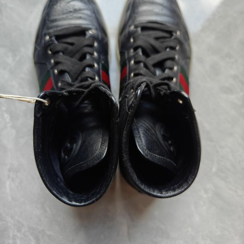 Gucci Gucci Colorblock High-Top Sneakers for Men Size US 9 / EU 42 - 4 Thumbnail