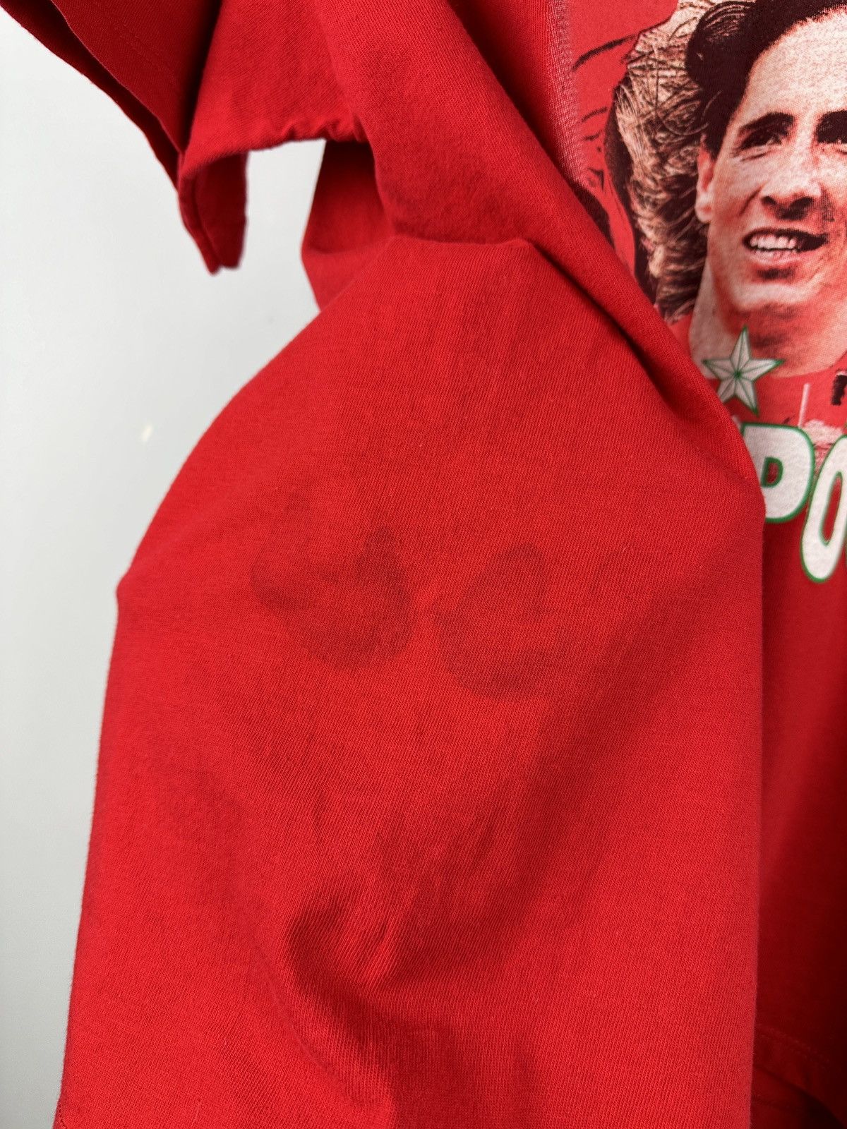 Vintage 9# Torres Liverpool Fan Soccer Football T-shirt Size US L / EU 52-54 / 3 - 8 Thumbnail
