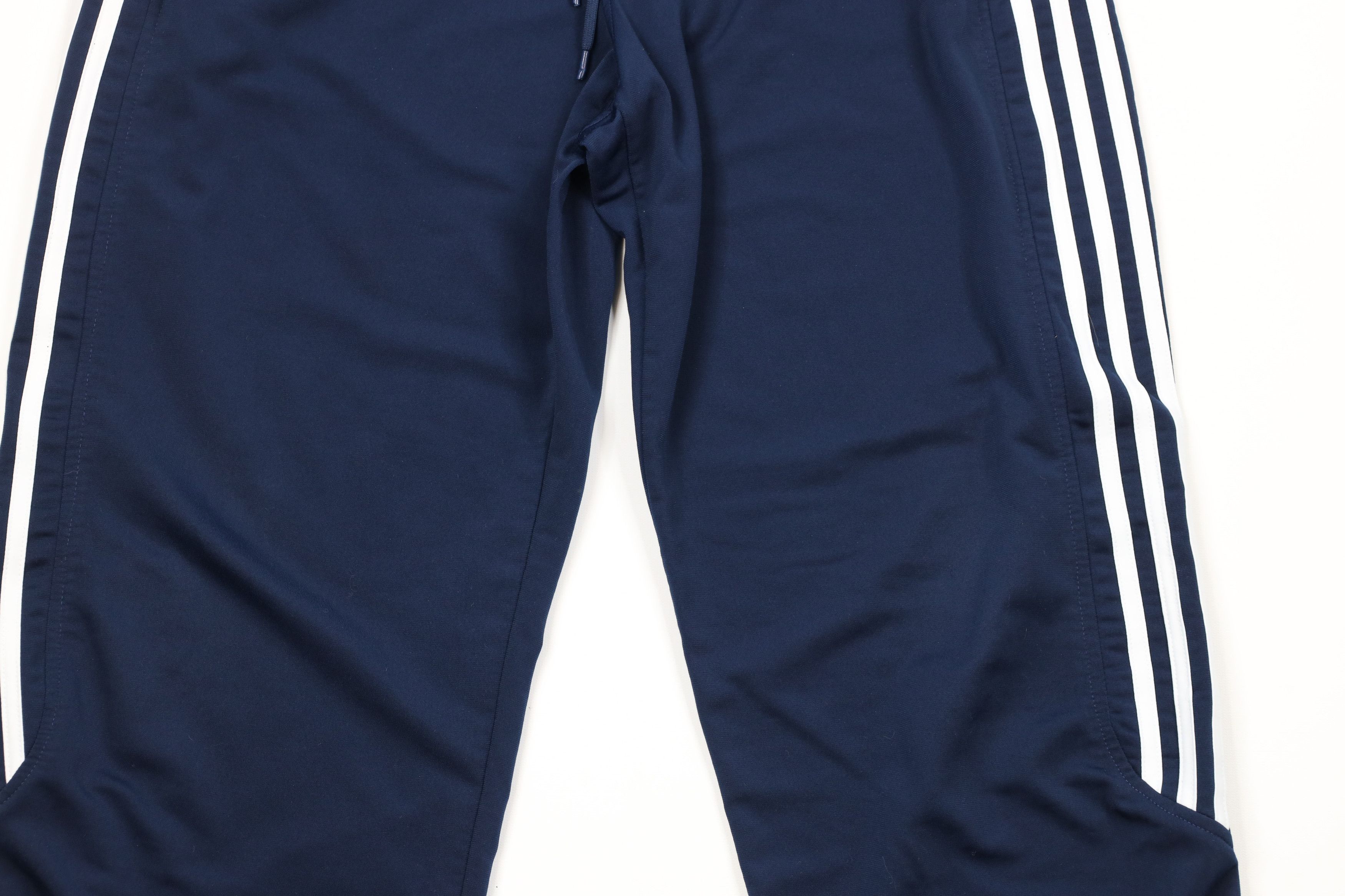 Adidas × Vintage Vintage Adidas Out Striped Wide Leg Sweatpants Pants Blue Size US 38 / EU 54 - 3 Thumbnail
