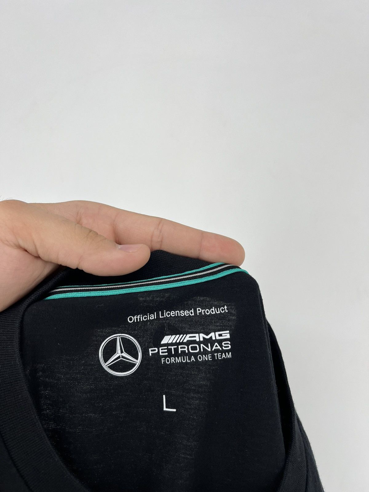 Mercedes-Benz Mercedes Benz AMG Petronas F1 Team Racing Tee Shirt Size L Size US L / EU 52-54 / 3 - 8 Thumbnail