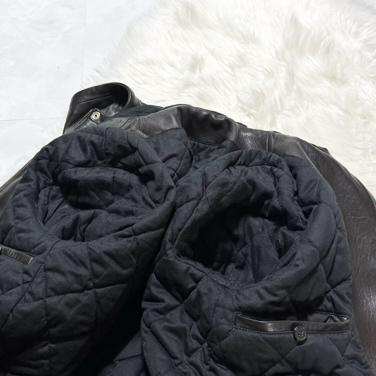 Balmain Balmain Homme quilted leather blouson Jacket Size US M / EU 48-50 / 2 - 16 Thumbnail