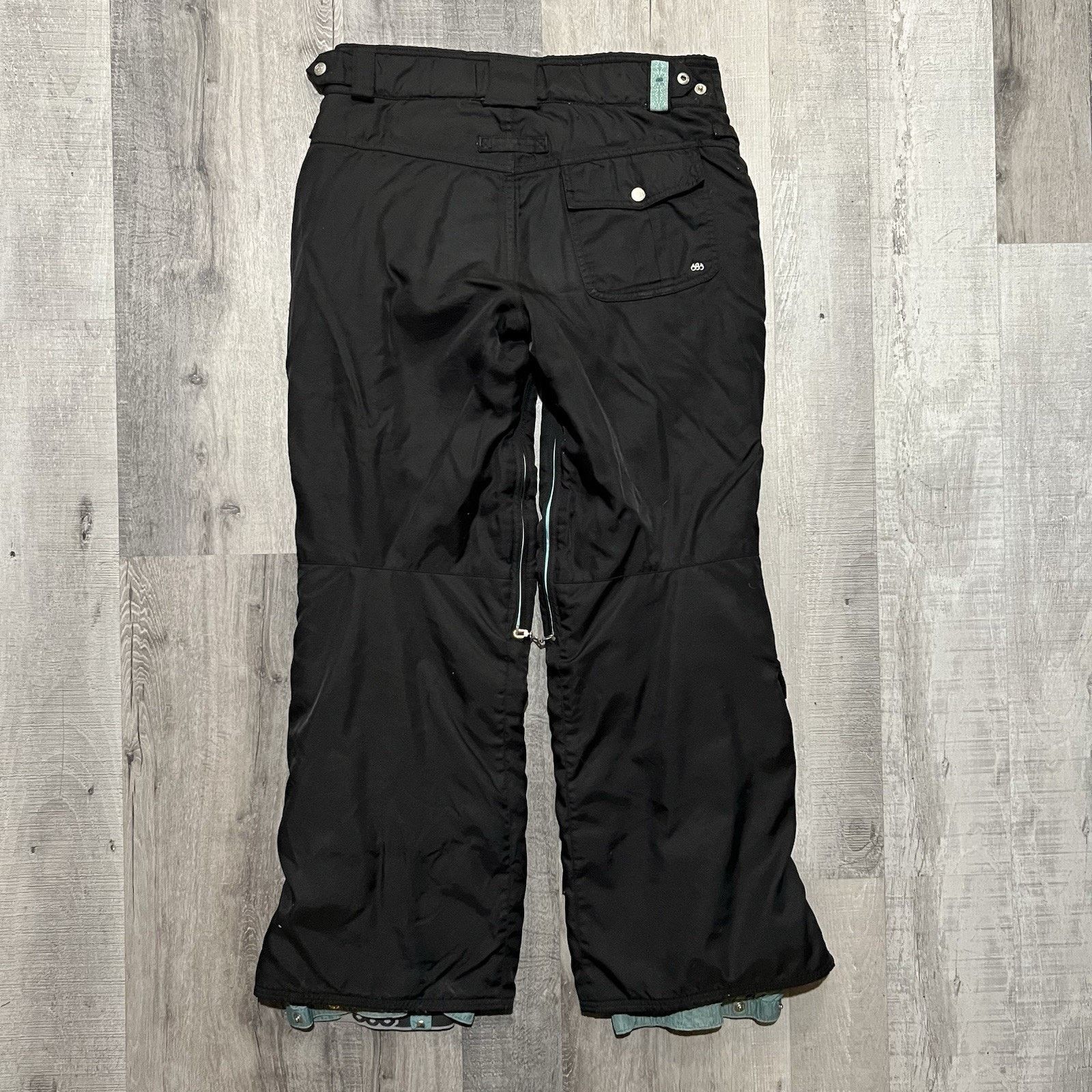 686 686 Mannual Baggy Snow Pants Black Snowboard Ski Winter Size US 34 / EU 50 - 2 Thumbnail