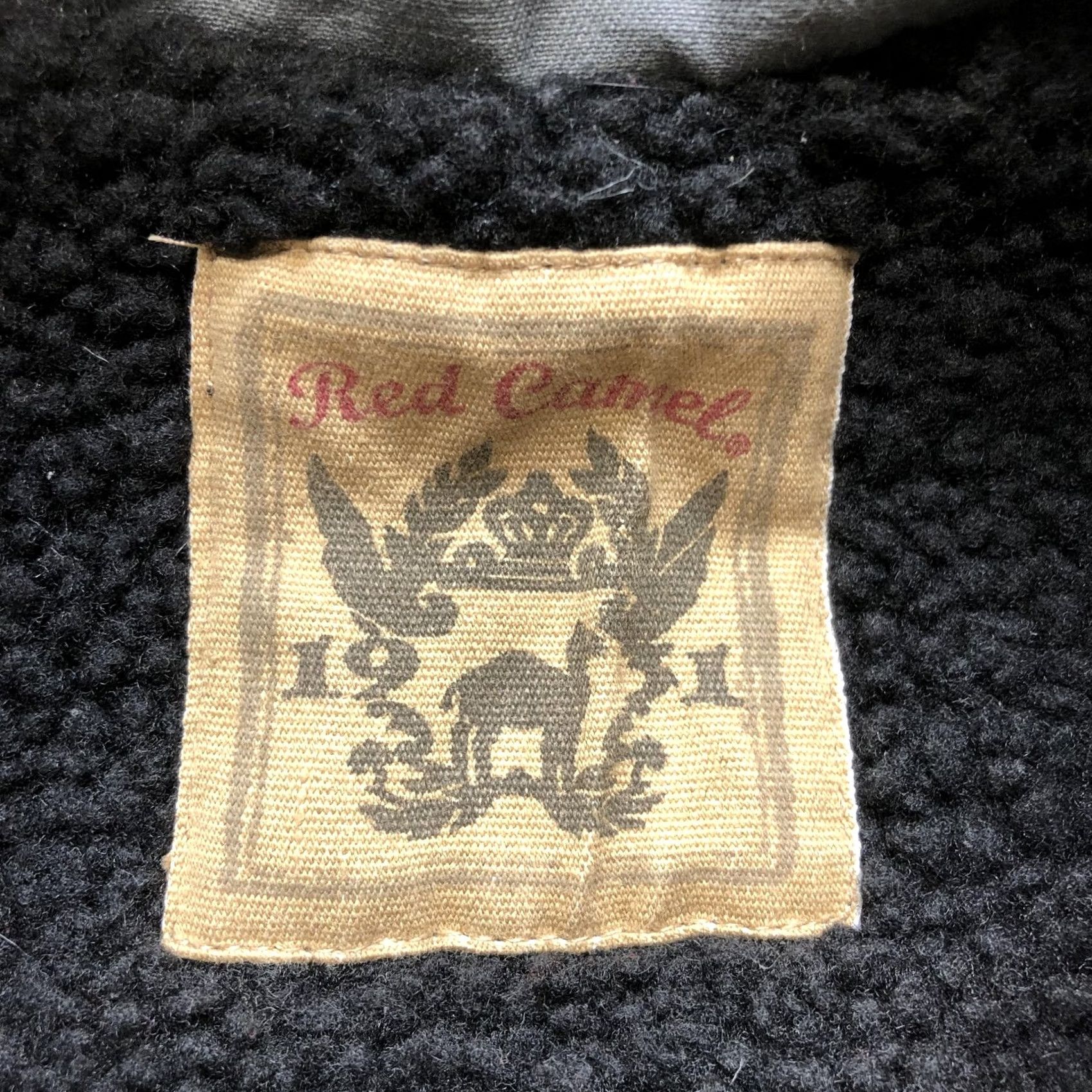 Vintage Red Camel Jacket Mens M Gray Canvas Military Full Zip Lined Padded Winter Insulated Size US M / EU 48-50 / 2 - 4 Thumbnail