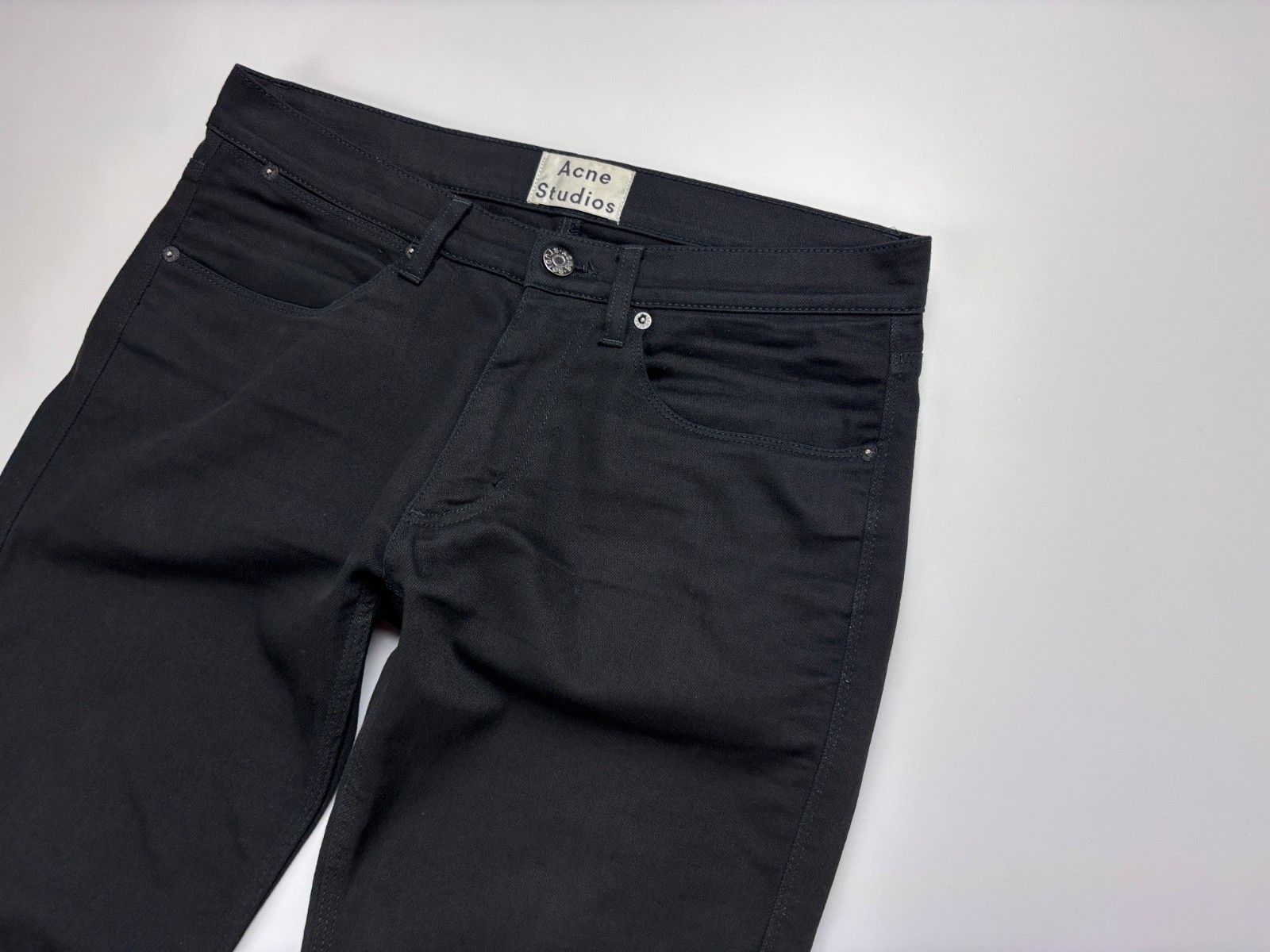 Acne Studios Acne Studios Max Stay Cash Jeans Slim Stretch Denim 30x34 Size US 30 / EU 46 - 2 Thumbnail
