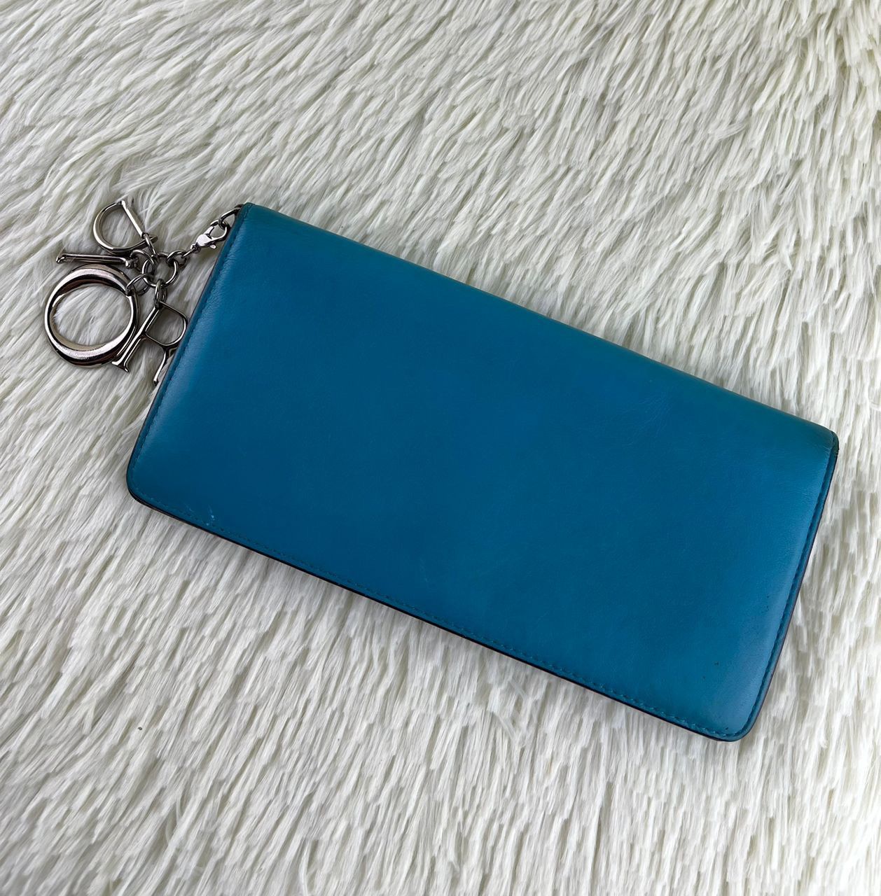 Christian Dior Monsieur × Designer × Dior Christian Dior Diorrisimo Flip Flap Long Wallet Size ONE SIZE - 6 Thumbnail