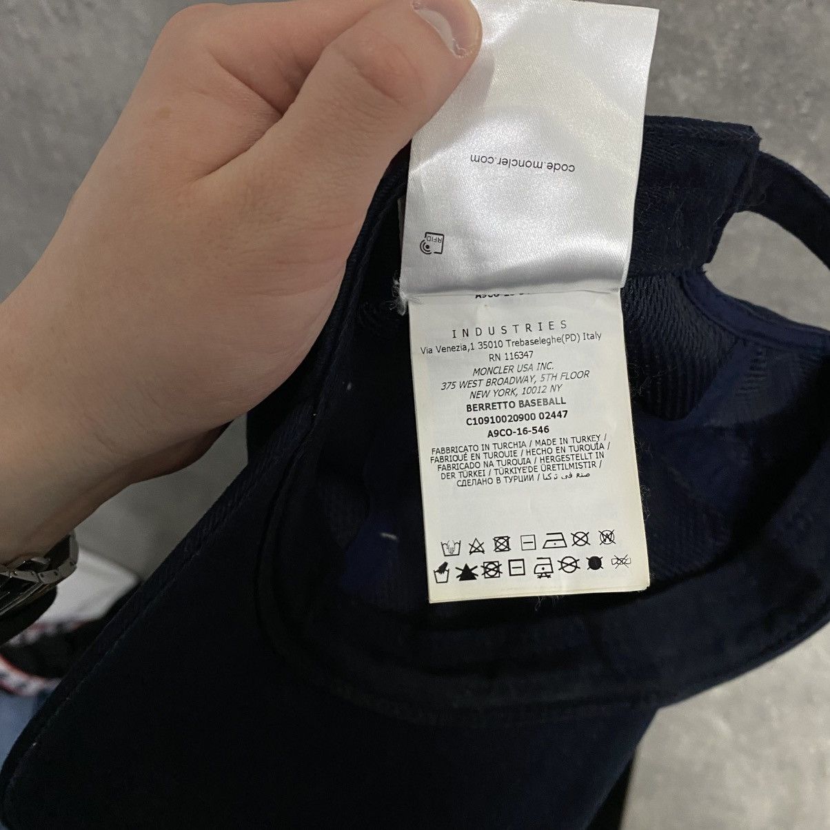 Moncler Moncler Cap Hat Size ONE SIZE - 9 Thumbnail