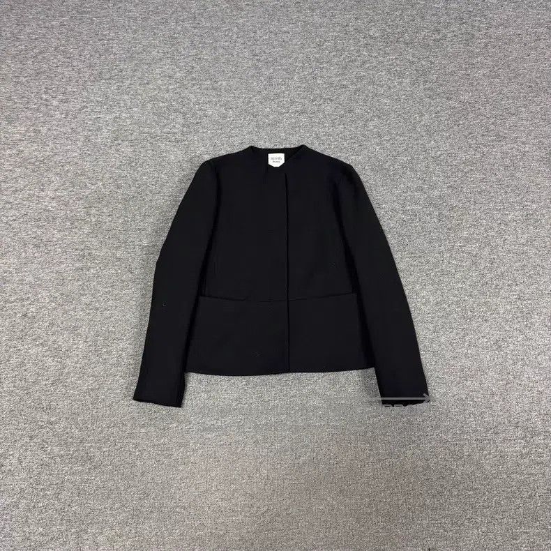 Hermes Hermes Collarless Wool Blazer Size XXS / US 00 / IT 34 - 1 Thumbnail
