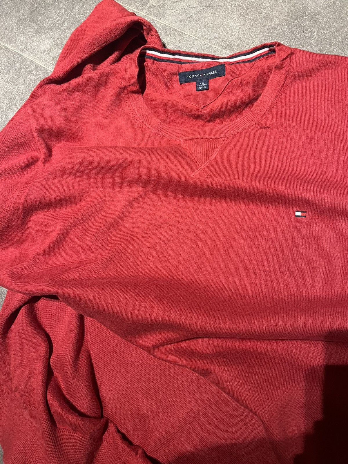 Tommy Hilfiger Red Tommy Hilfiger jumper Size US XXL / EU 58 / 5 - 5 Thumbnail