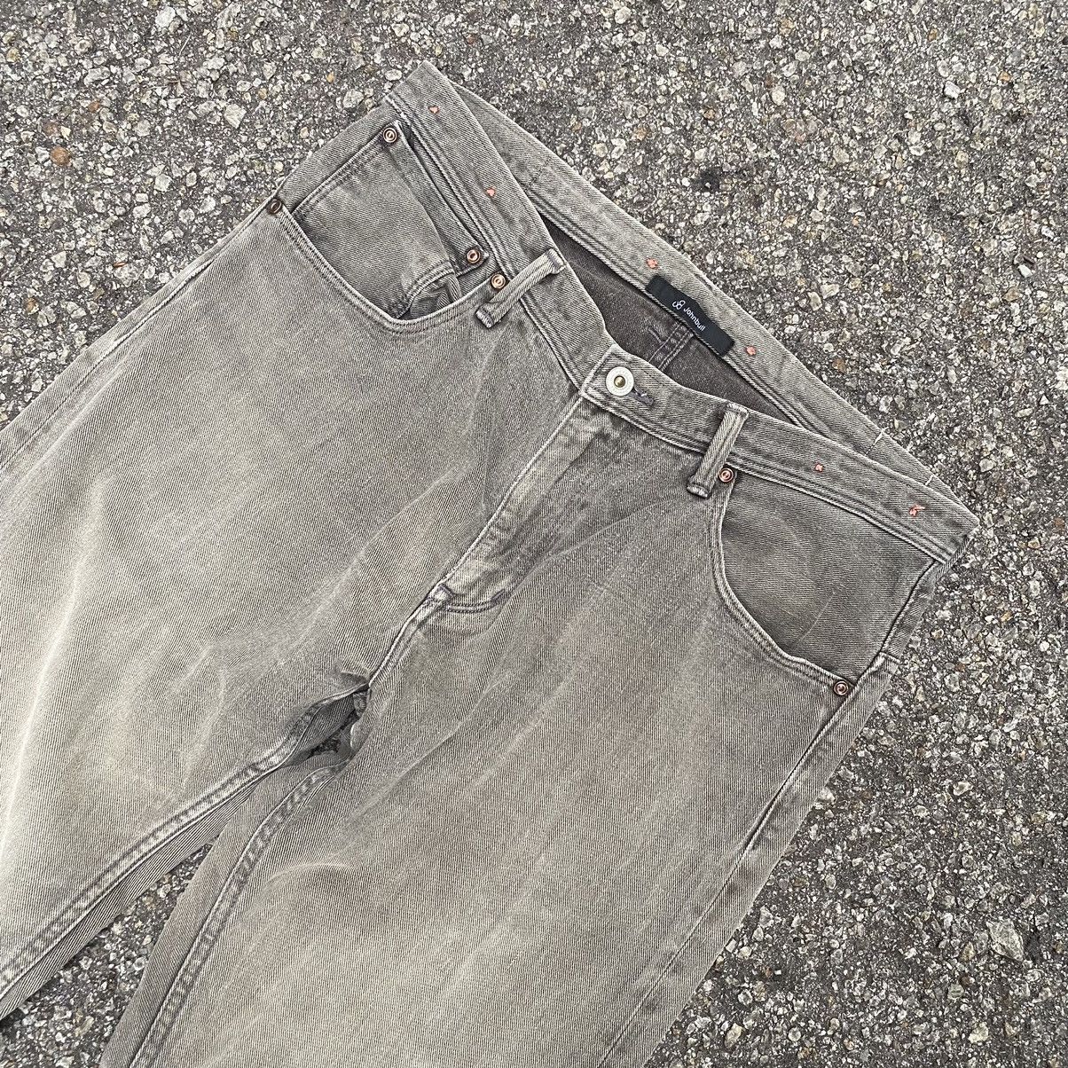Japanese Brand Japanese Johnbull Faded Grey Denim Jeans Size US 32 / EU 48 - 3 Thumbnail