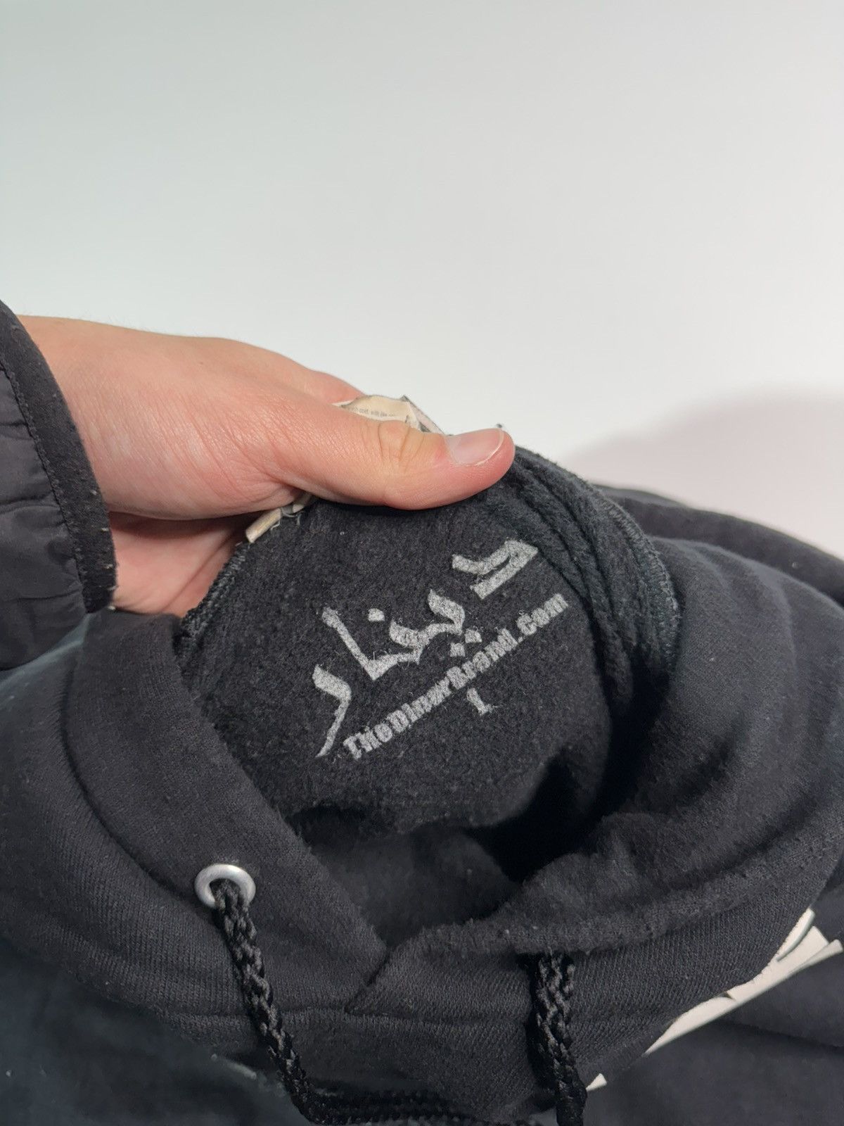 Rap Tees West Coast arabic y2k 90s vintage hoodie swag boxy print rap Size US XL / EU 56 / 4 - 4 Thumbnail