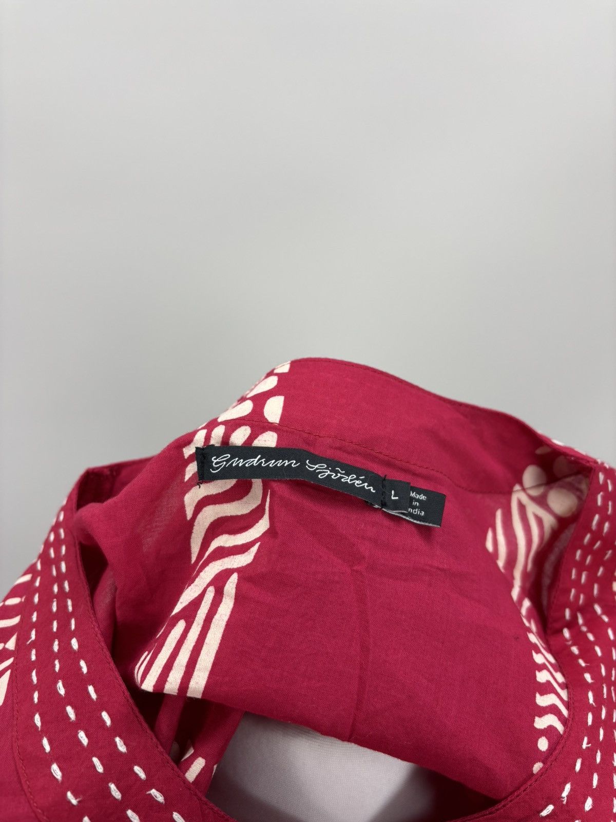 Gudrun Sjoden Womens dresses Gudrun Sjoden Size L Color Red Size L / US 10 / IT 46 - 10 Thumbnail