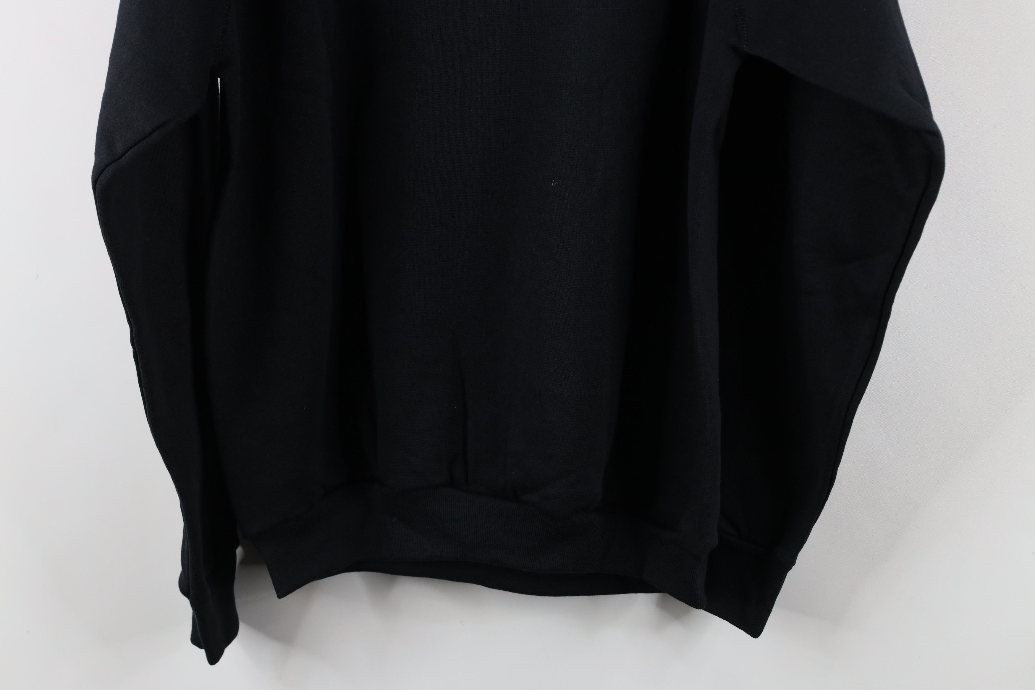 Vintage Deadstock Vintage 80s 90s Streetwear Sweatshirt Black USA Size US L / EU 52-54 / 3 - 9 Thumbnail