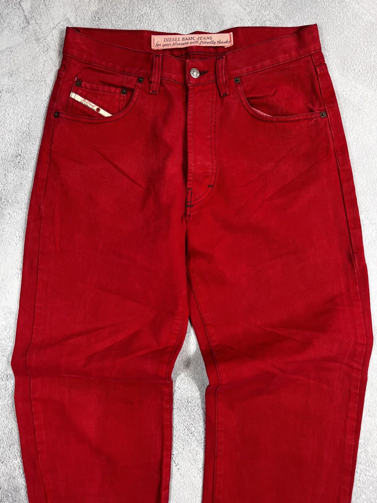 Diesel Vintage 90s Diesel washed denim jeans 00s streetwear 33 Size US 33 - 8 Thumbnail