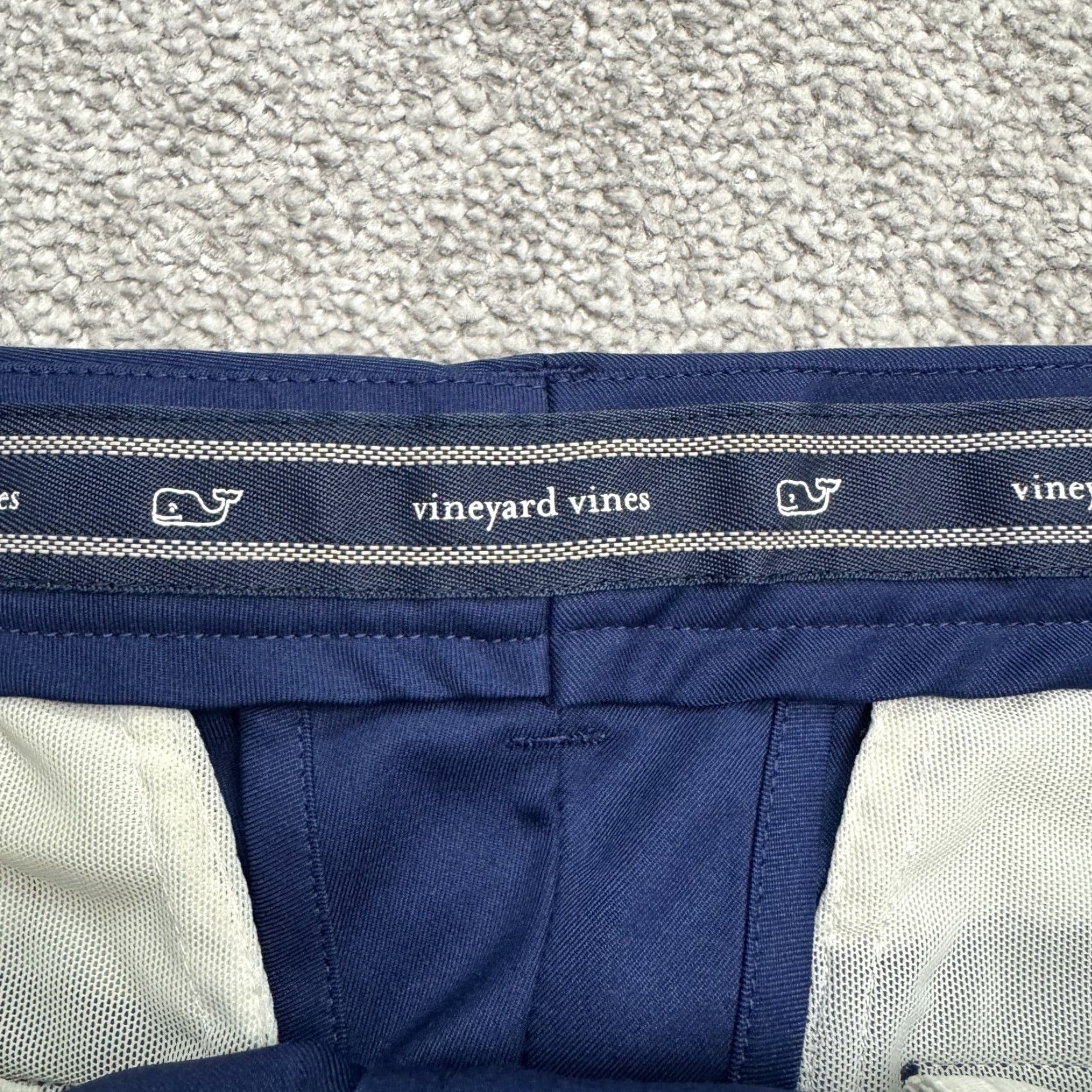 Vineyard Vines Vineyard Vines Chino Pants Mens 32x32 Navy Blue Regular Straight City Preppy Classic Size US 32 / EU 48 - 7 Thumbnail