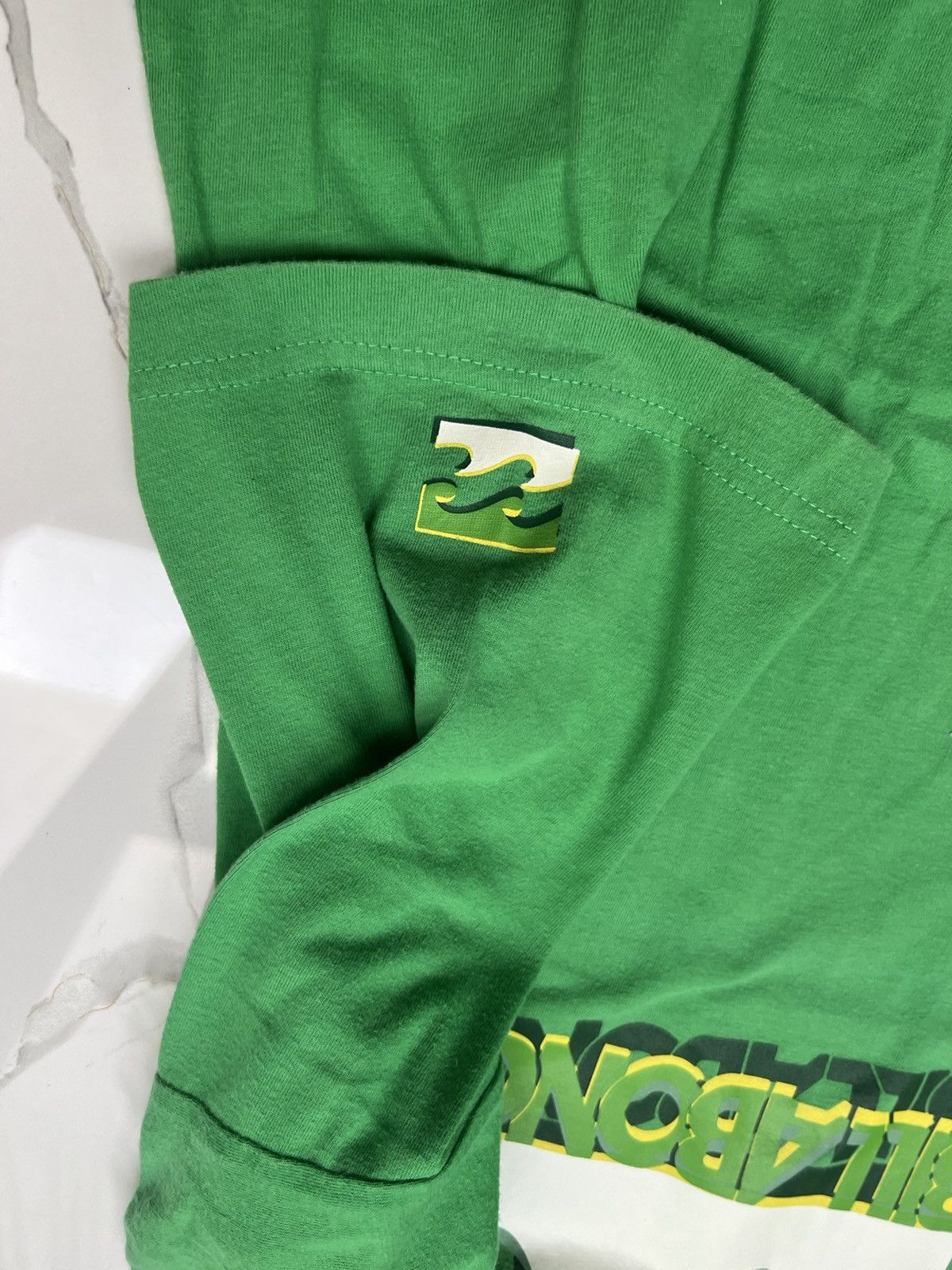 Billabong × Vintage 90's BILLABONG RARE BIG LOGO Y2K TEE SURF Size US L / EU 52-54 / 3 - 7 Thumbnail