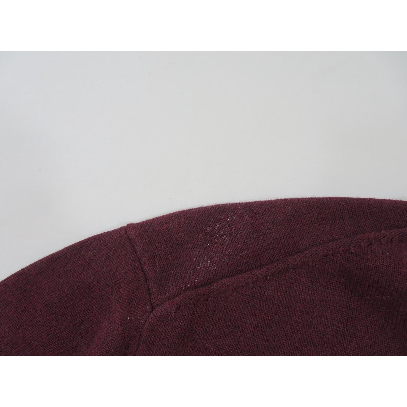 Lacoste Lacoste Classic Fit Burgandy Sweater V-neck Womens Sz 2XL Size XXL / US 16-18 / IT 52-54 - 5 Thumbnail