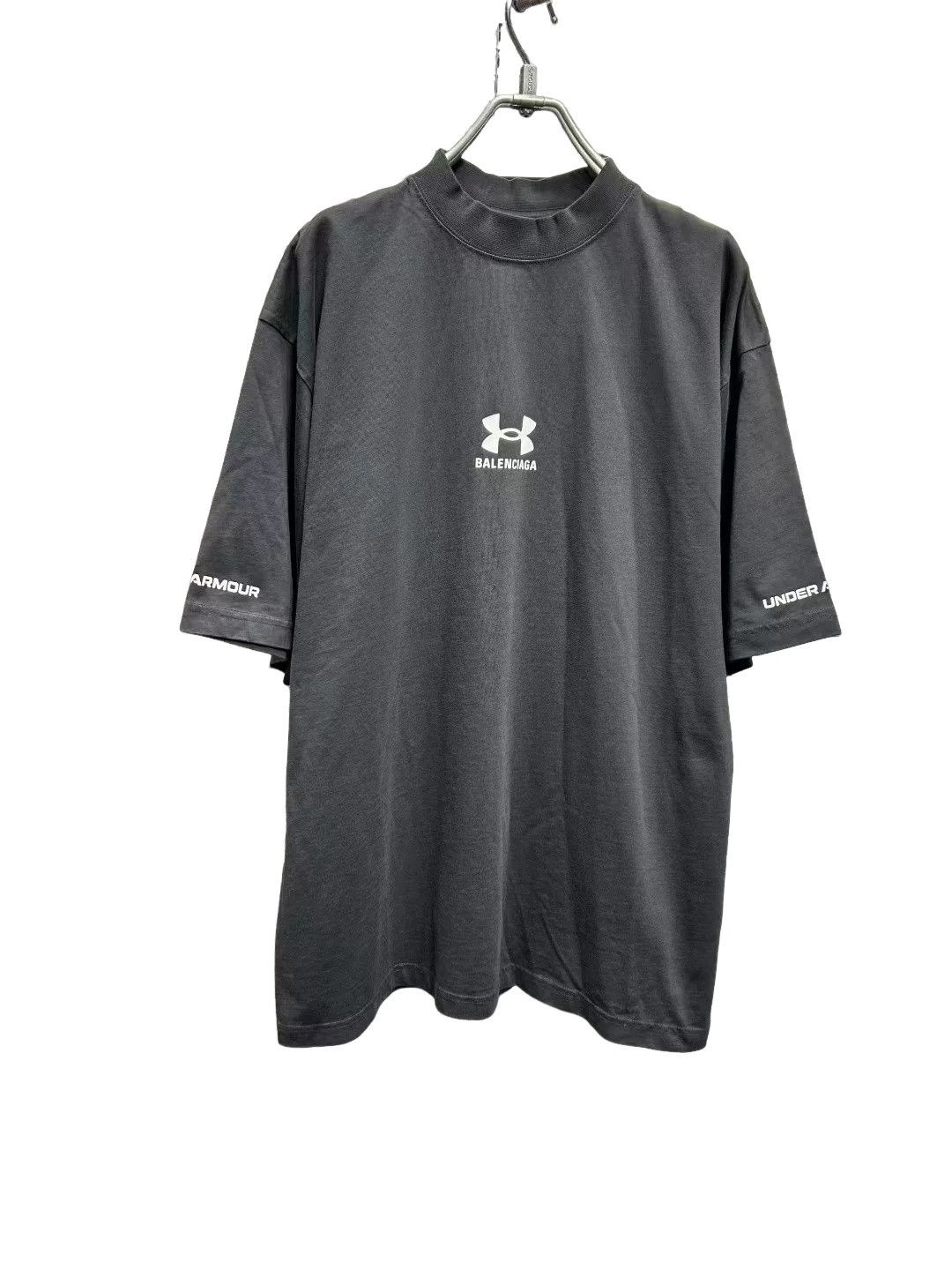 Balenciaga Balenciaga x Under Armour Logo T-Shirt Size M Size US M / EU 48-50 / 2 - 1 Thumbnail