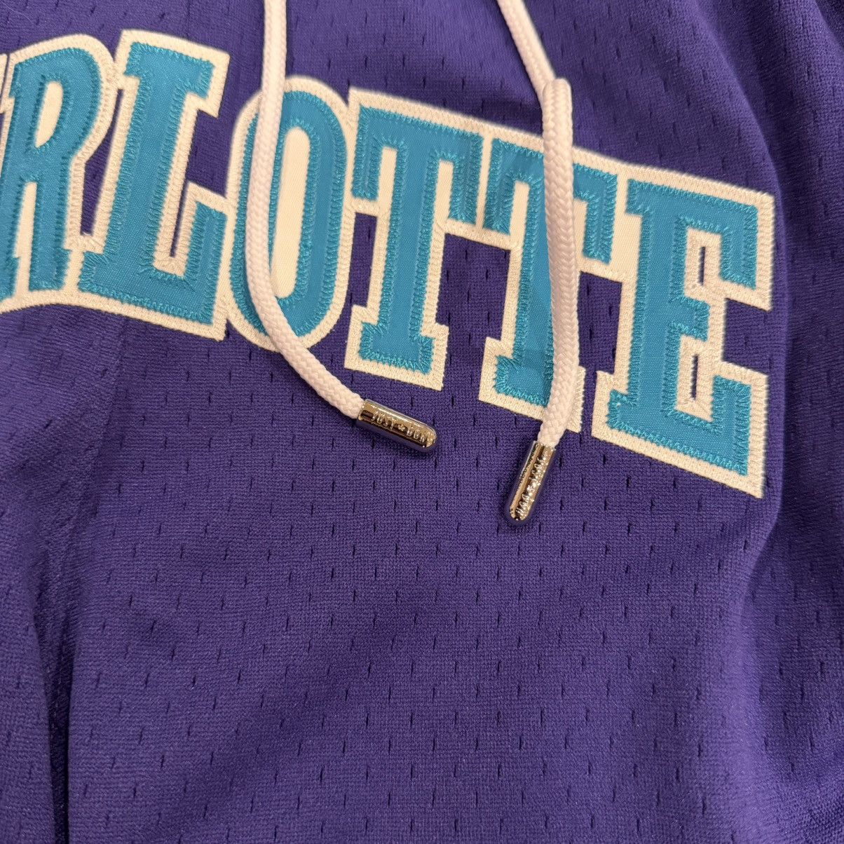 Just Don × Mitchell & Ness Just Don Mitchell and Ness Charlotte Hornets shorts Medium Size US 32 / EU 48 - 11 Thumbnail