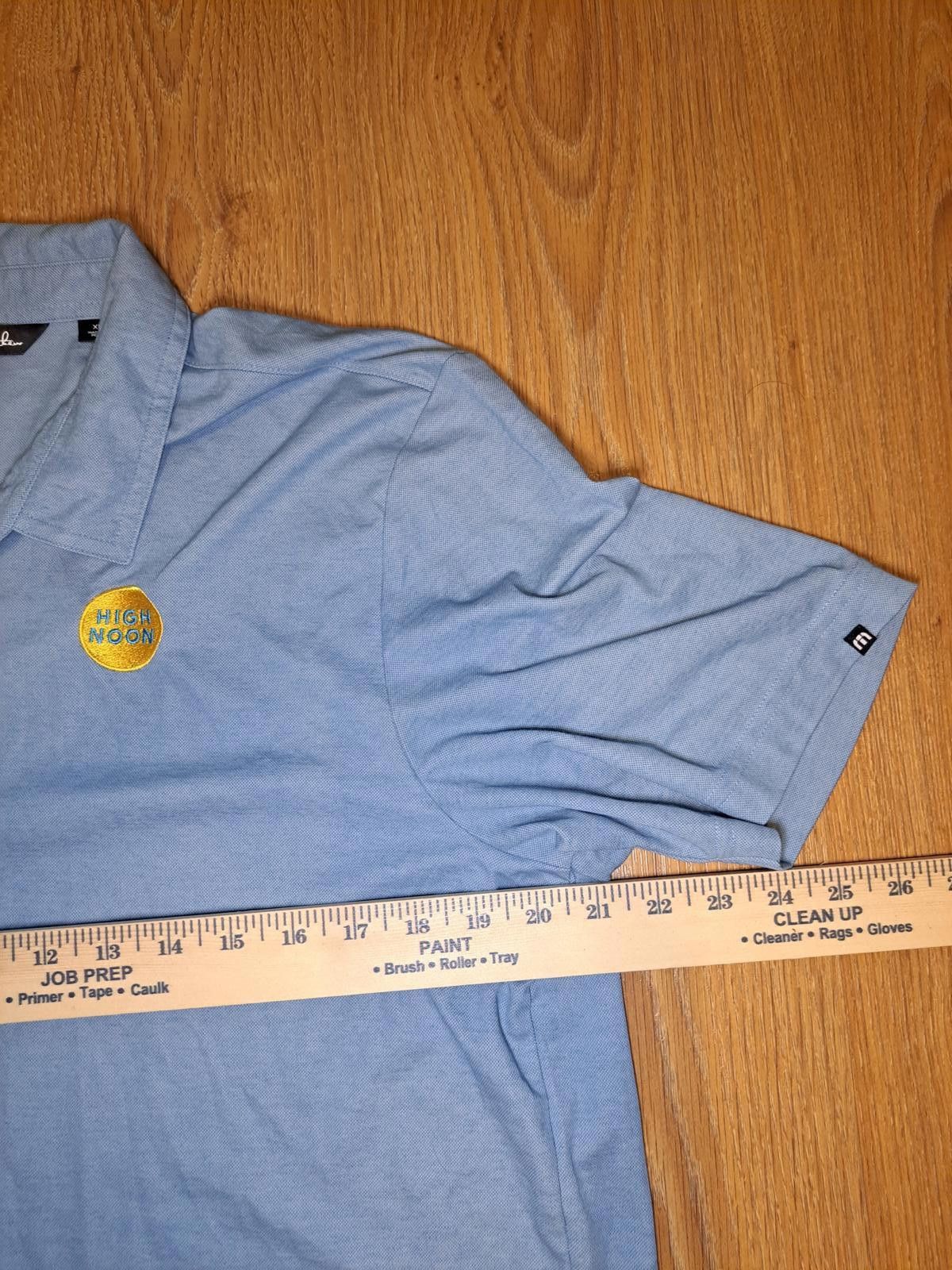 TravisMathew GOLF Travis Mathew Polo Shirt Blue XL Pima Cotton Blend Size US XL / EU 56 / 4 - 8 Thumbnail