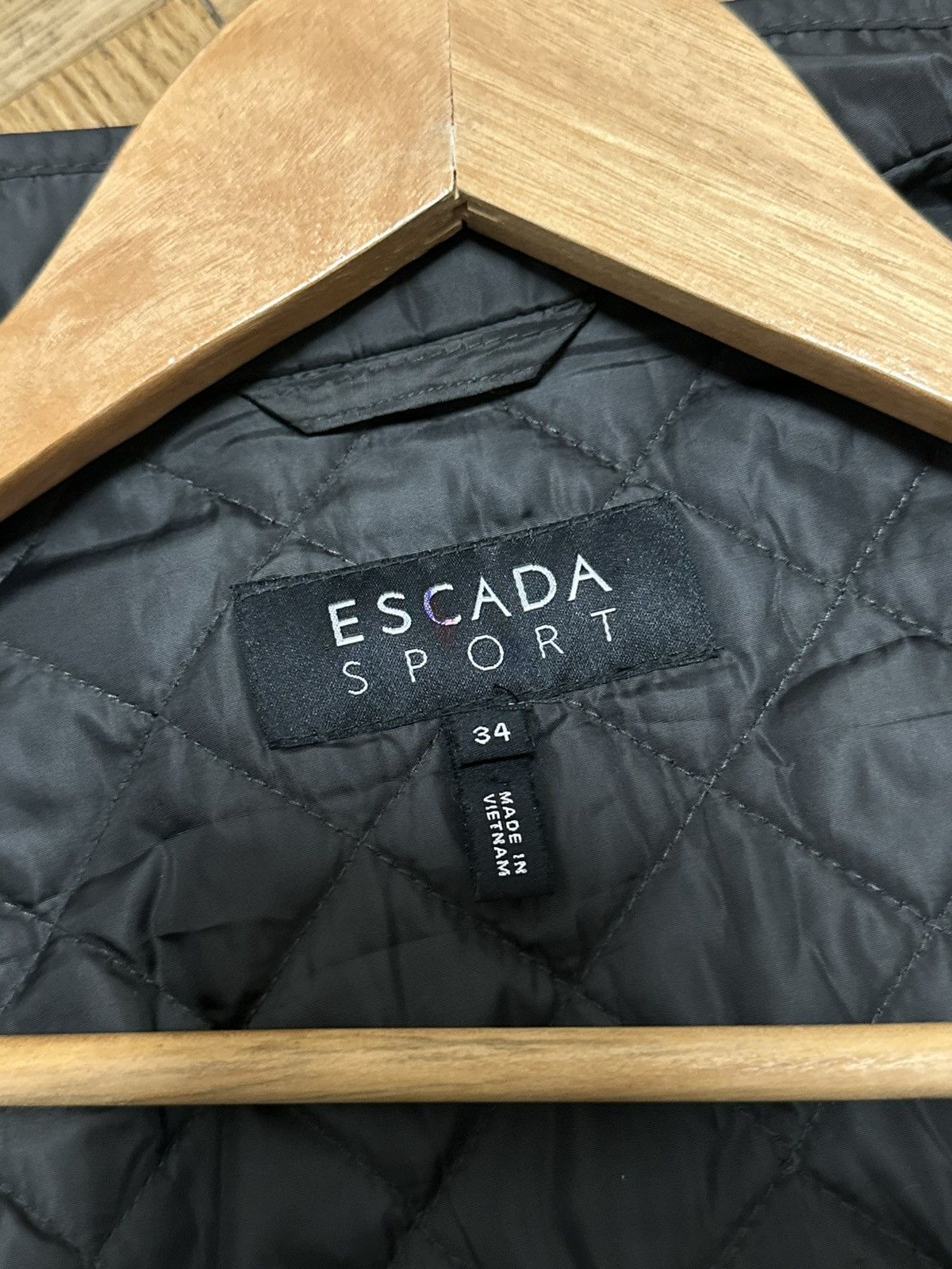 Escada Sport 💝 Women’s 💝 Escada Sport Lightweight Jacket Black Size XS Size XS / US 0-2 / IT 36-38 - 7 Thumbnail
