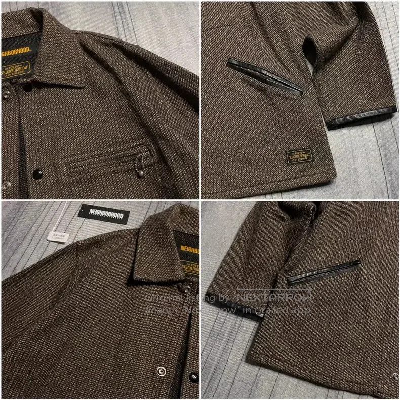 Neighborhood NEIGHBORHOOD 19AW Leather Trim Coat. Size US L / EU 52-54 / 3 - 2 Thumbnail