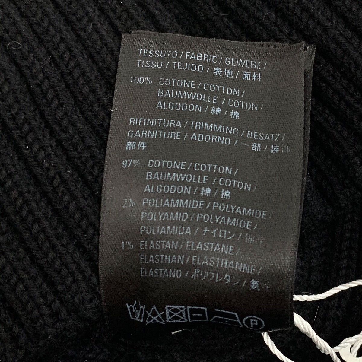 Balenciaga Balenciaga Black Logo Printed Crew Neck Knit Sweater K26WX Size US S / EU 44-46 / 1 - 8 Thumbnail