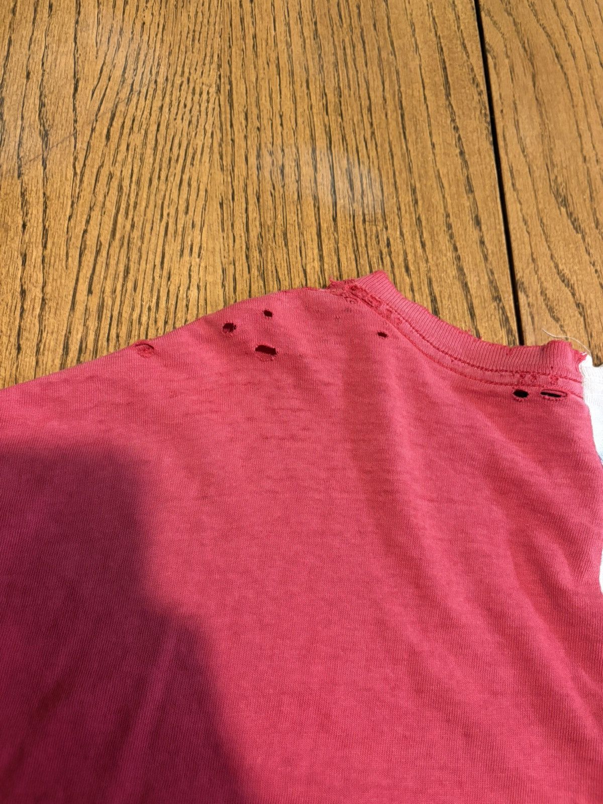 NASCAR Vintage Split Nascar/Red Tee Size US L / EU 52-54 / 3 - 4 Thumbnail