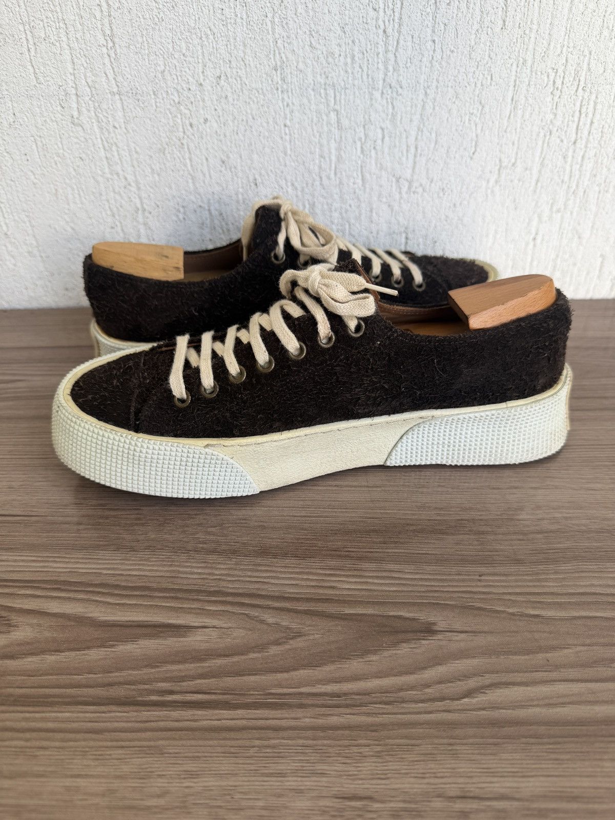 AMI Suede Alexandre mattiussi sneaker Size US 7 / EU 40 - 12 Thumbnail