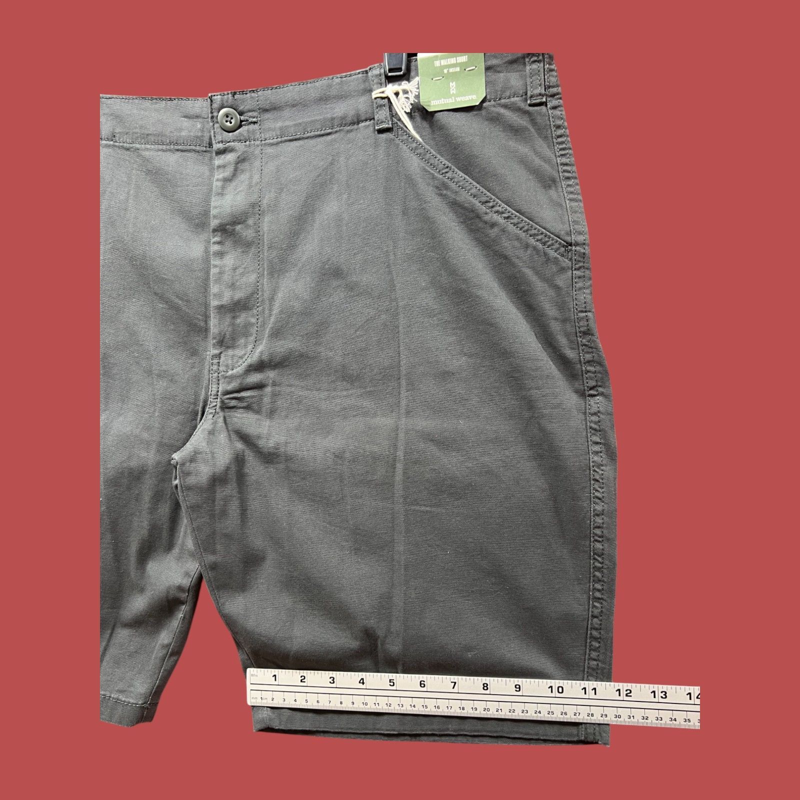 Other Mutual Weave - Men's 10" Inseam Canvas Walking Shorts - Pira Size US 42 / EU 58 - 9 Thumbnail