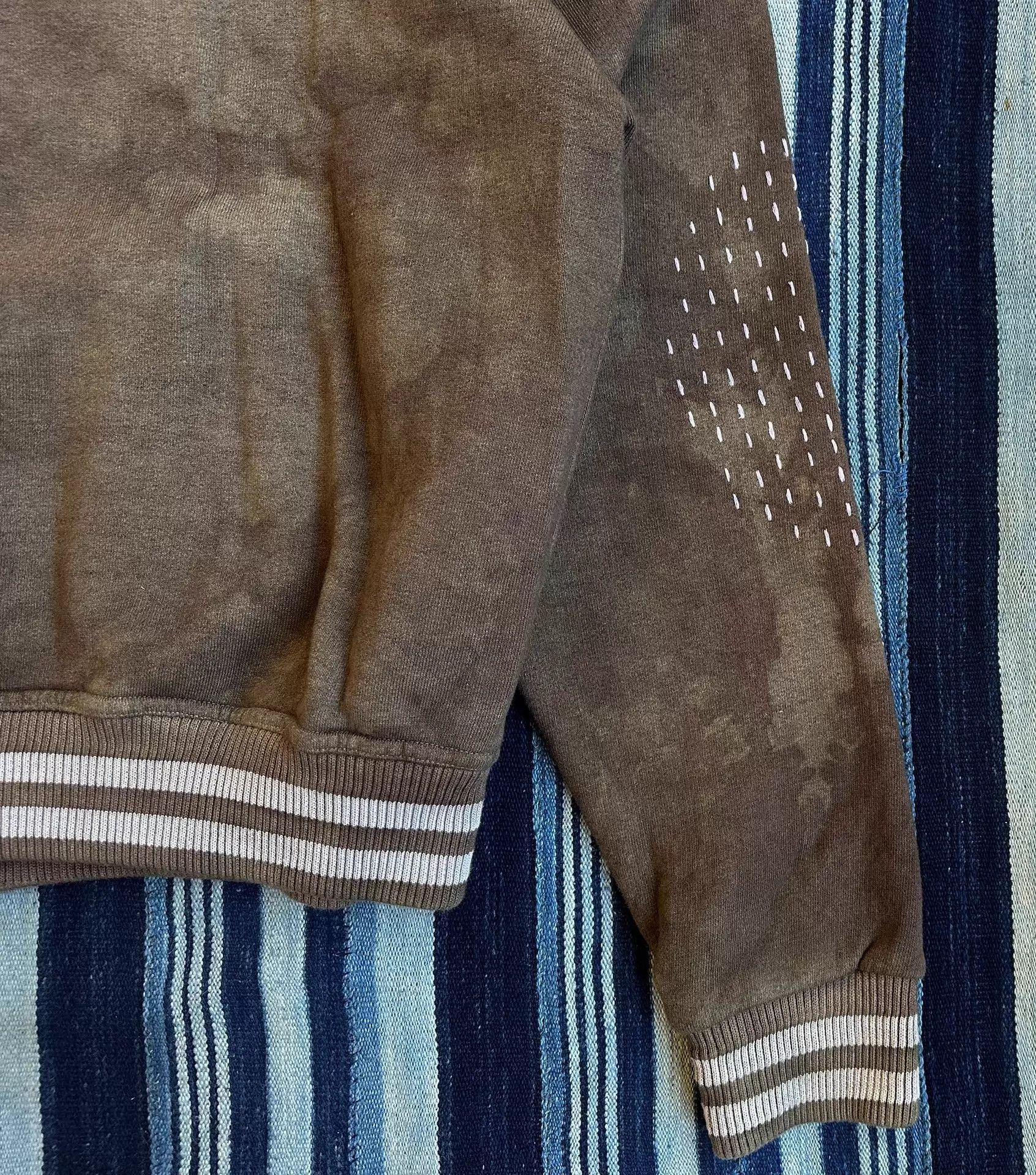 Dr. Collectors Dr Collectors Shishu Hand-Dyed Uneven Raw Edge Cardi S/M Size US S / EU 44-46 / 1 - 4 Thumbnail