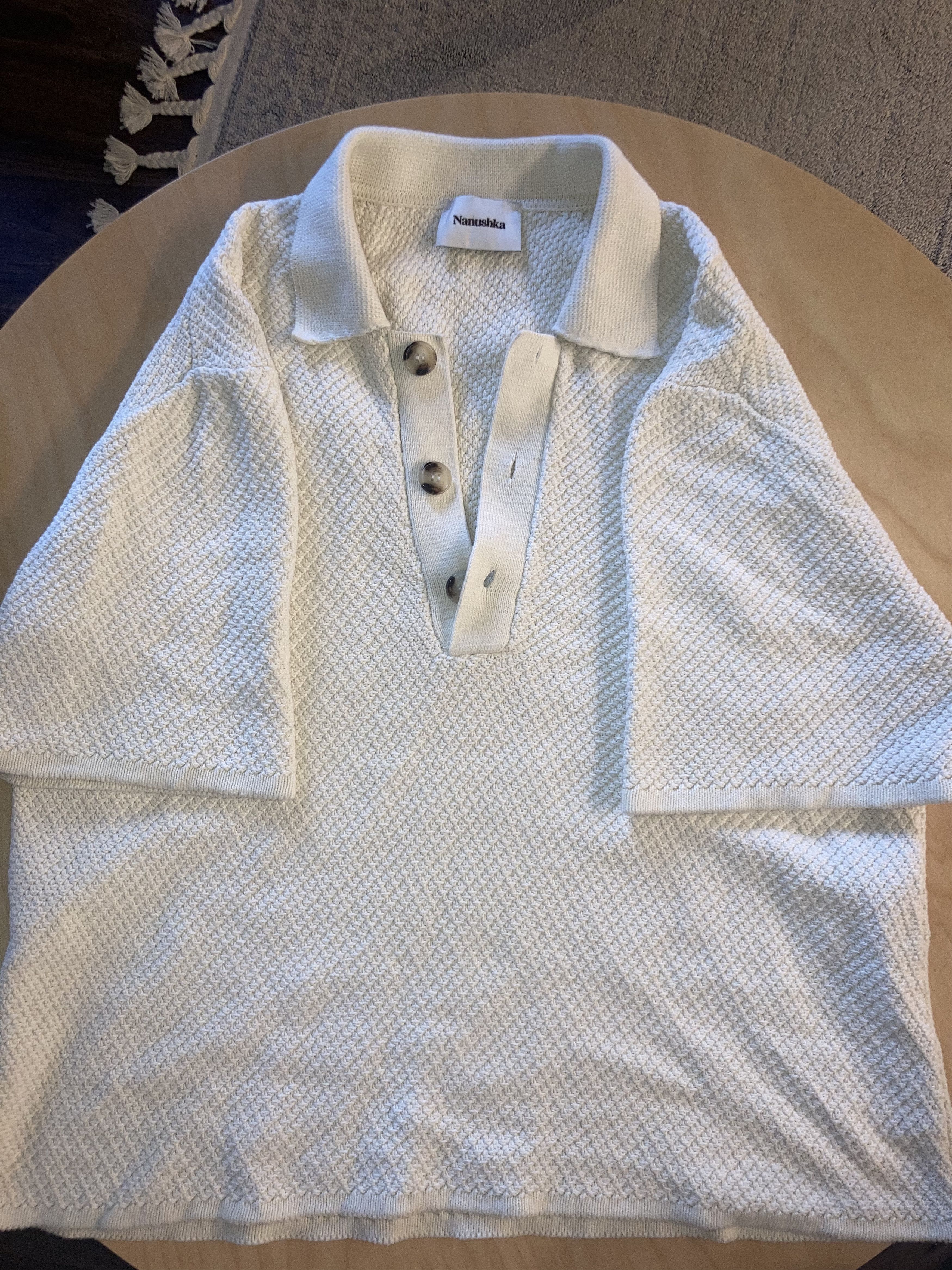 Nanushka Nanushka Tallis Polo Knit Shirt Size US XL / EU 56 / 4 - 1 Thumbnail