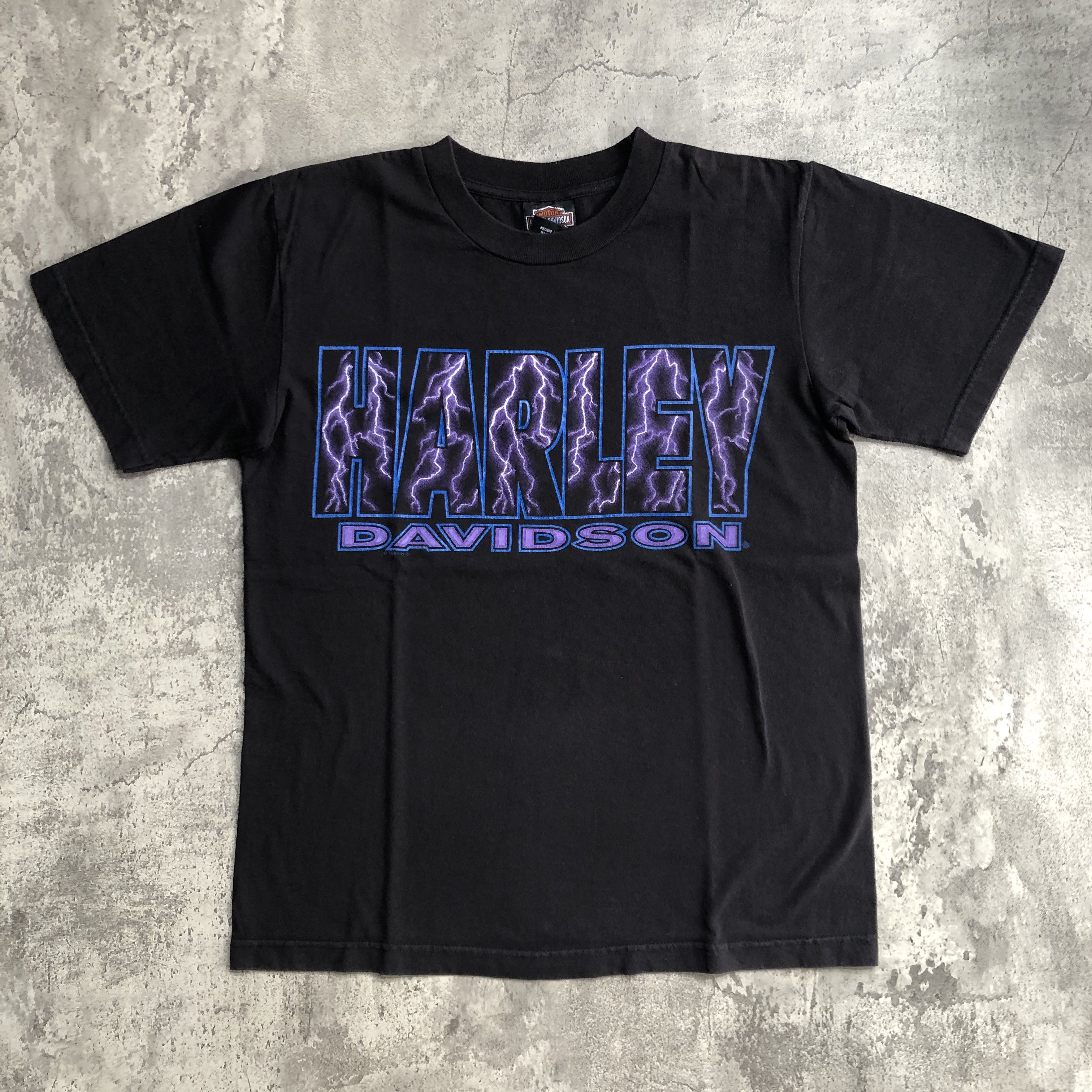 Harley Davidson Harley Davidson Lightning Vintage Tee 1995 Size US S / EU 44-46 / 1 - 1 Thumbnail