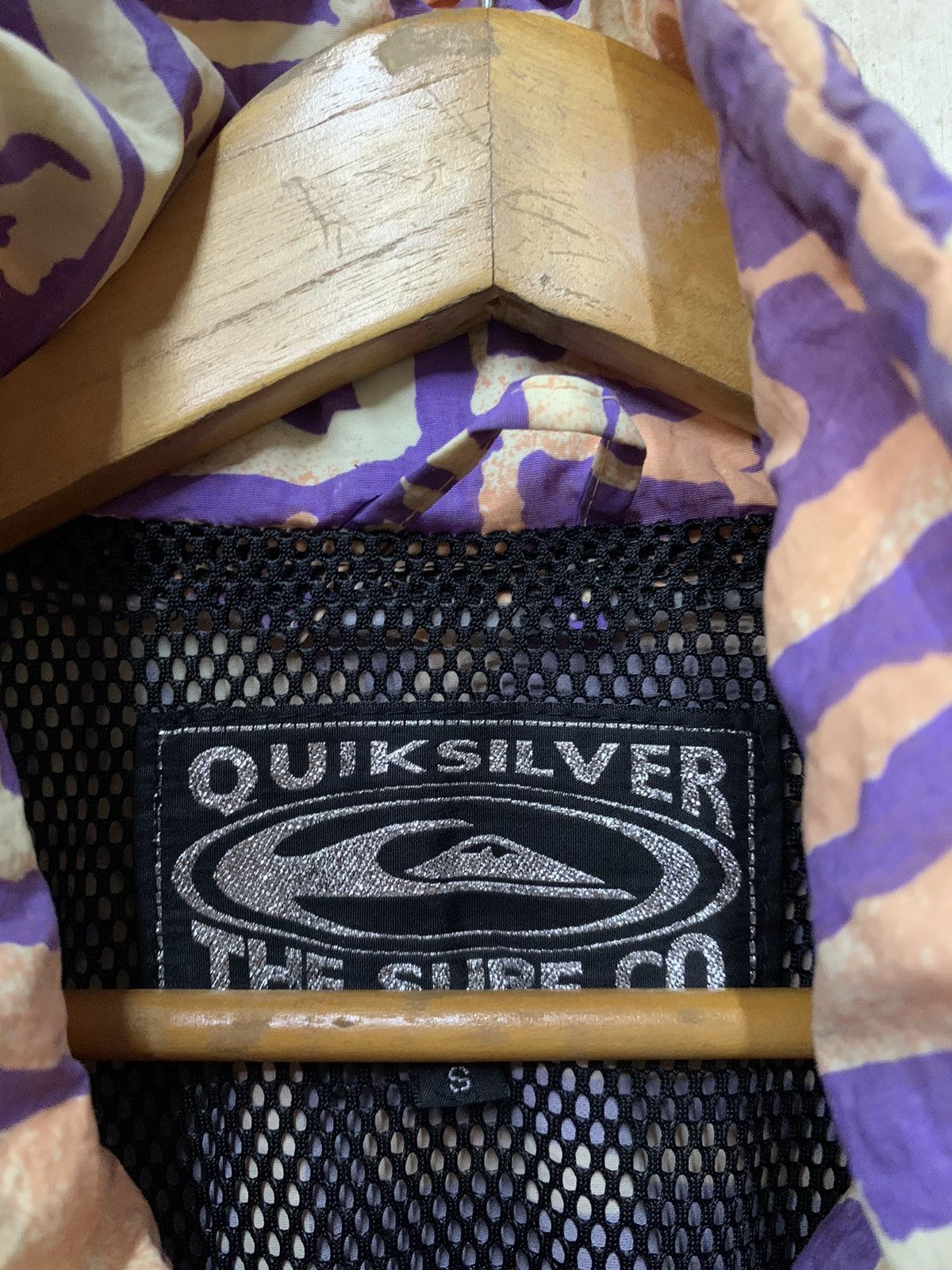 Quiksilver 🔥VTG QUICKSILVER MAZE FULLPRINTS JACKETS HALFZIPPER Size US S / EU 44-46 / 1 - 9 Thumbnail