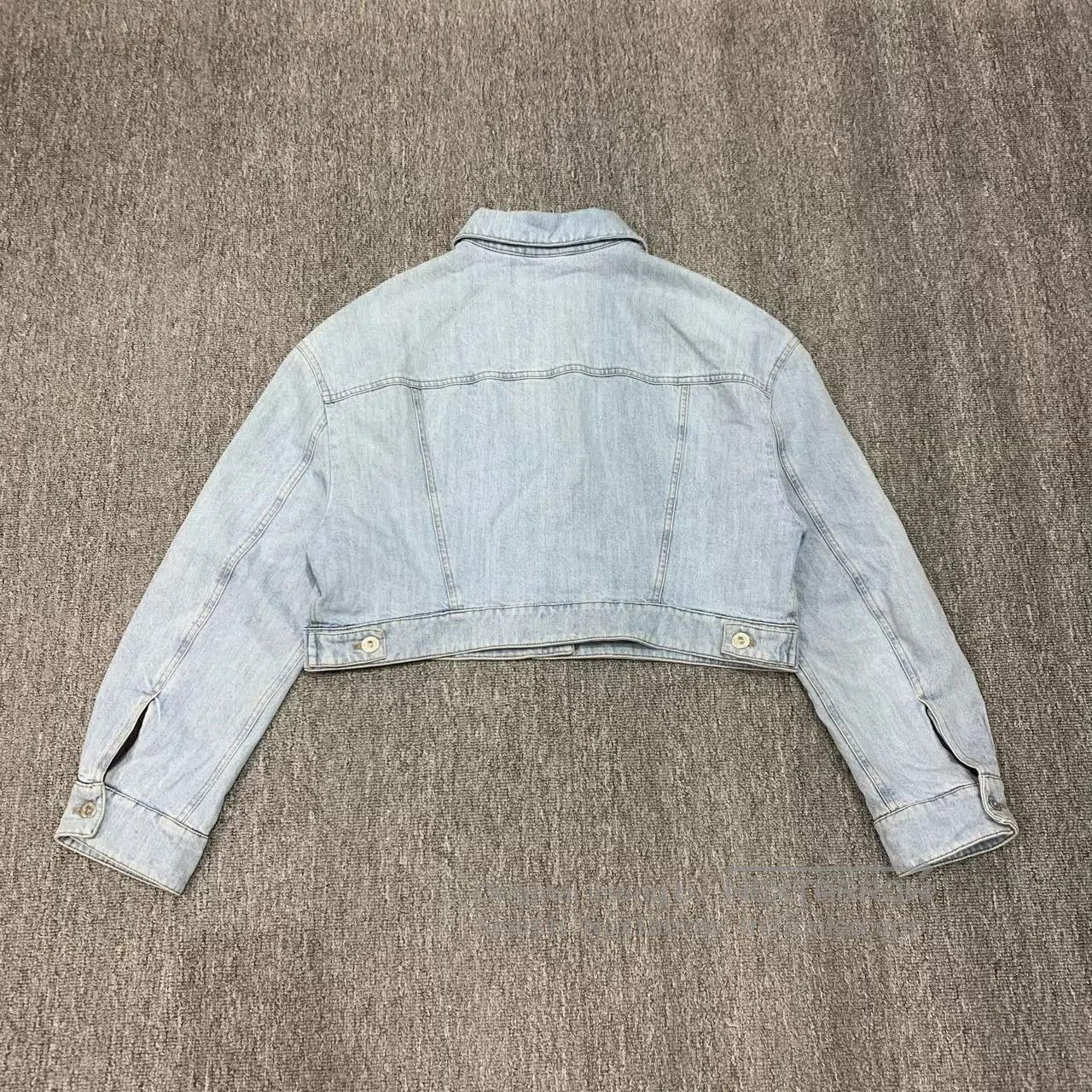 Miu Miu Miu Miu Cropped Denim Jacket. Size S / US 4 / IT 40 - 2 Thumbnail