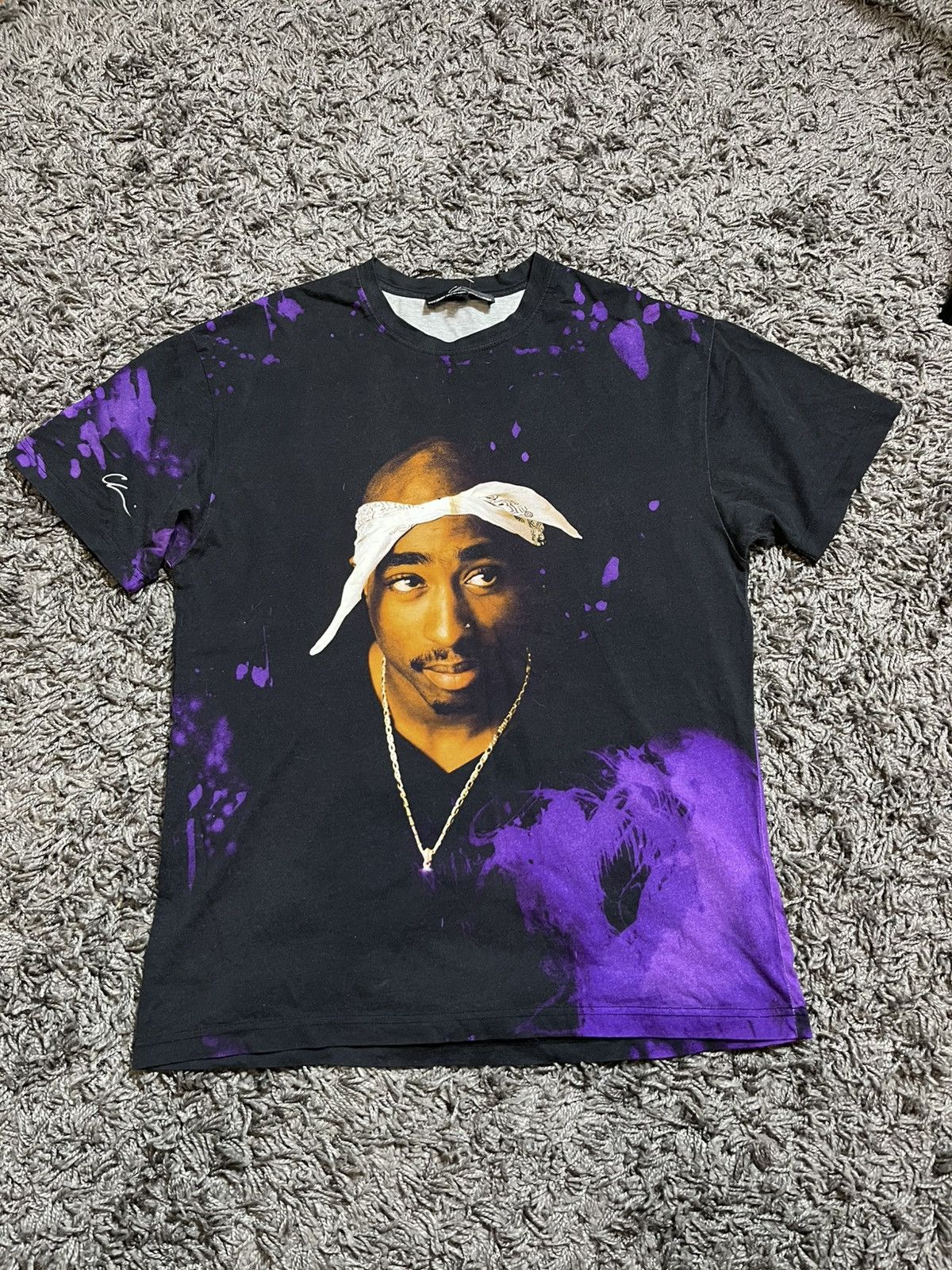 Band Tees TUPAC MEMORY CLOCKHOUSE BAND RAP TEE T-SHIRT Y2K Size US M / EU 48-50 / 2 - 1 Thumbnail